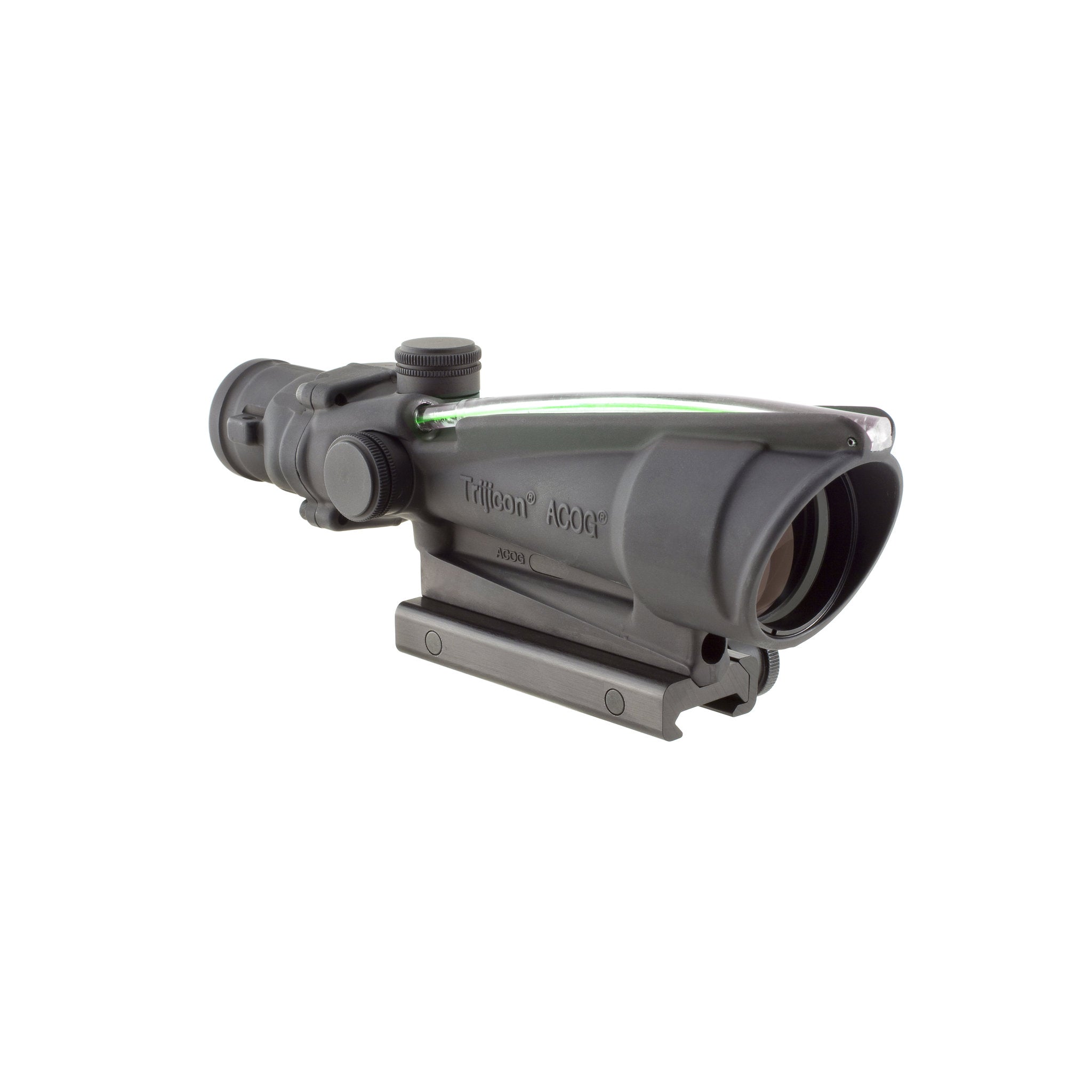 Trijicon ACOG® 3,5x35 BAC tēmēklis, divkāršs apgaismojums. Zaļā pakava .308 BDC tēmēkļa krusts