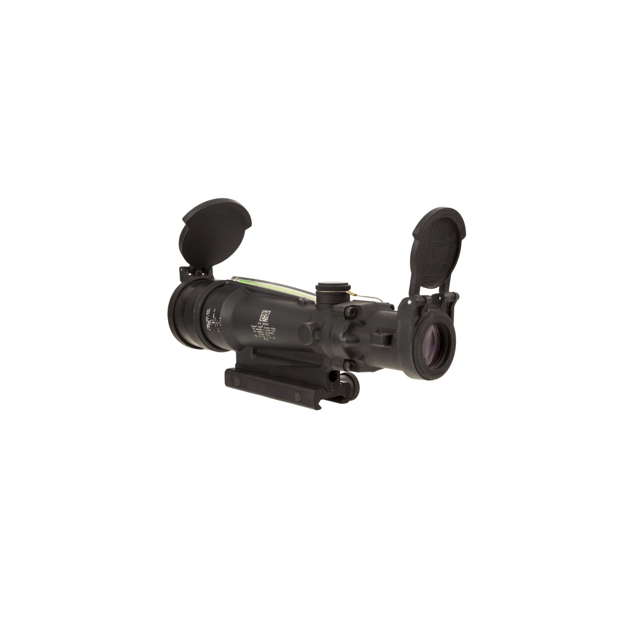 Trijicon ACOG® 3.5x35 BAC Riflescope, Dual Illum. Green Horseshoe/Dot M249 BDC Reticle, ARD