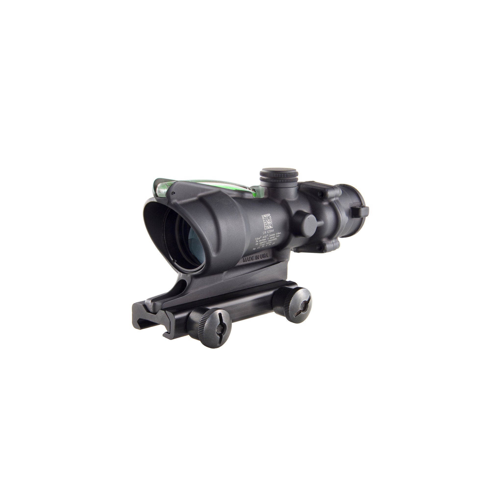 Trijicon ACOG® 4x32 BAC Riflescope, Dual Illum. Green Crosshair .223 BDC Reticle