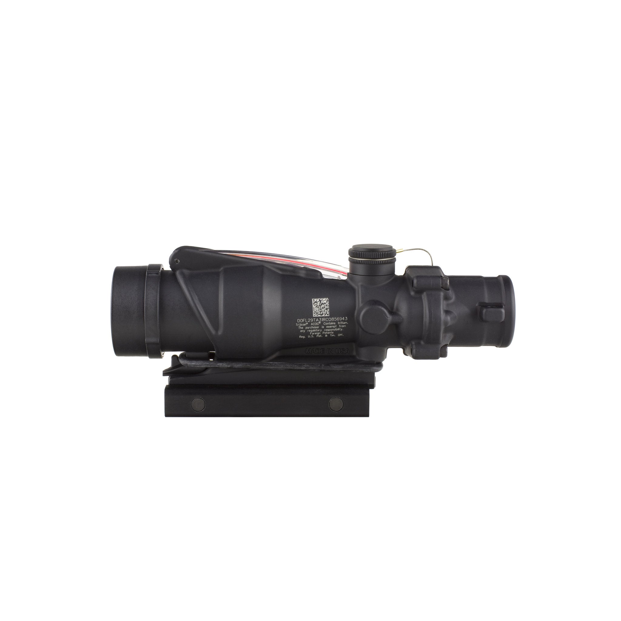 Trijicon ACOG® 4x32 USMC RCO rifle scope, kahekordne valgustatus. Punane Chevron BDC sihtimismärk M5 jaoks