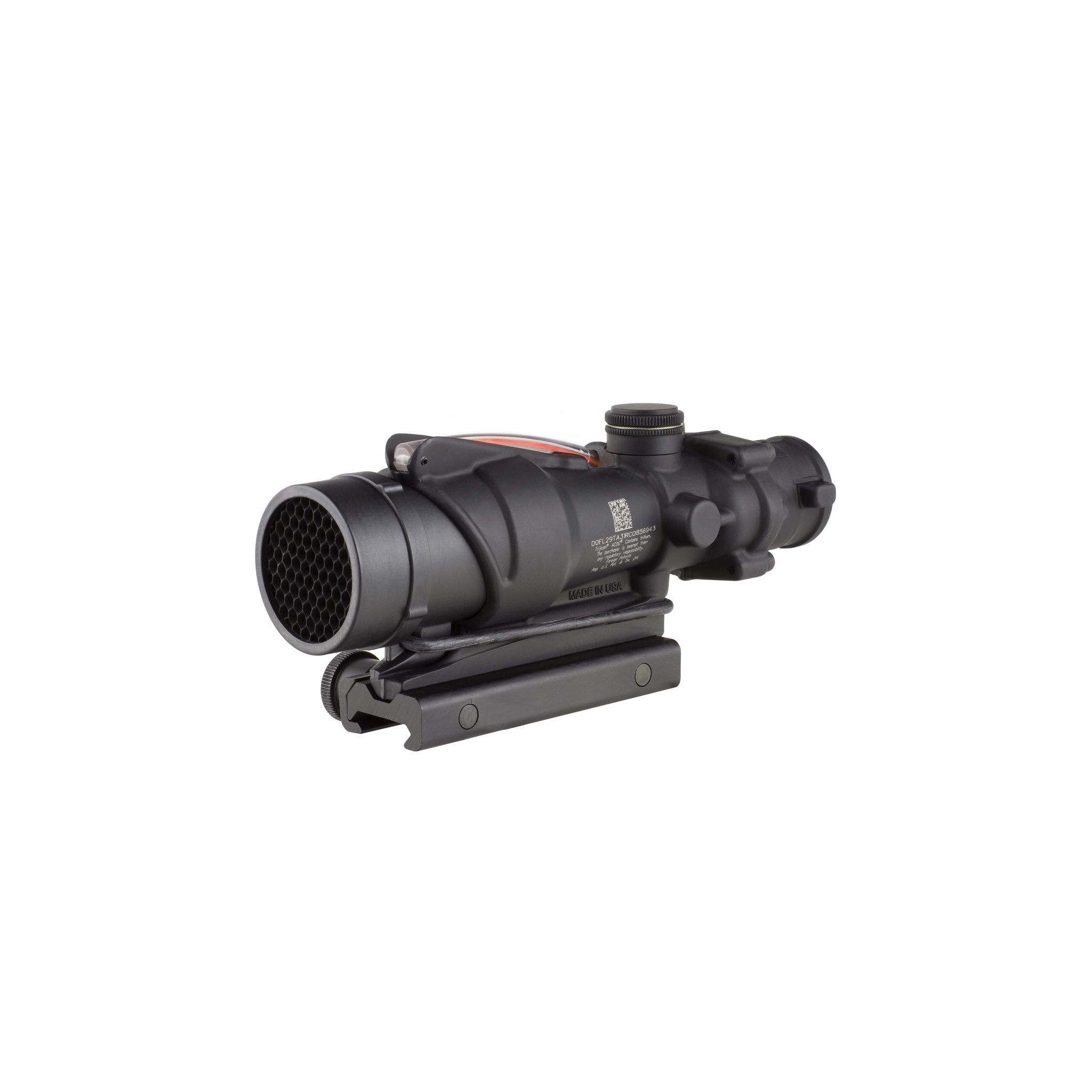 Trijicon ACOG® 4x32 USMC RCO rifle scope, kahekordne valgustatus. Punane Chevron BDC sihtimismärk M5 jaoks
