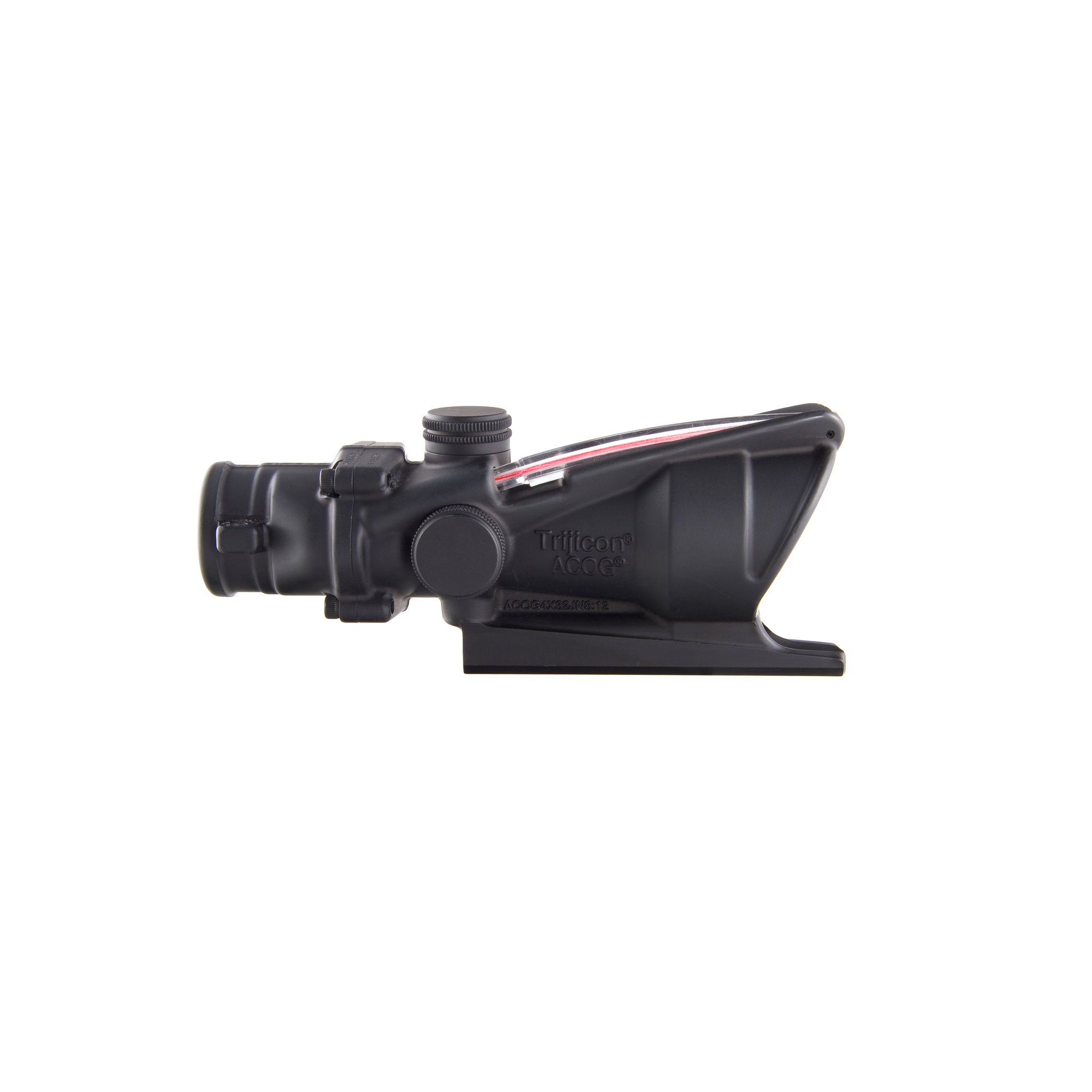 Trijicon ACOG® 4x32 BAC rifle scope, kahepoolne valgustamine. Punane donut .223 BDC sihtimismärk