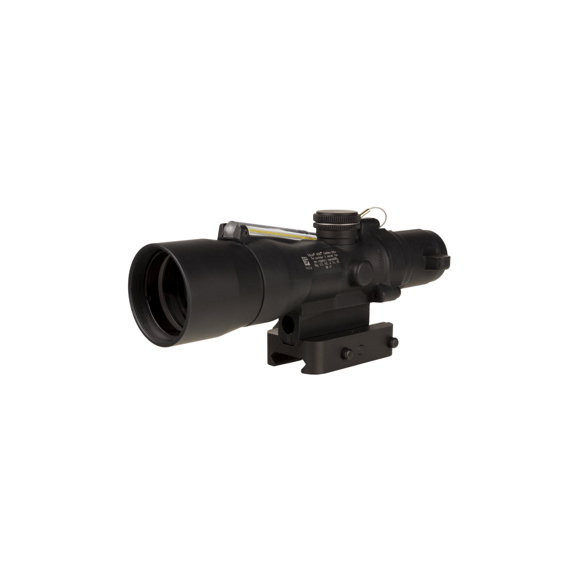 Trijicon 3x30 Compact ACOG® Scope, Dual Illum. Amber Chevron 7.62x51mm/175gr. Ret w/ Q-LOC Mount