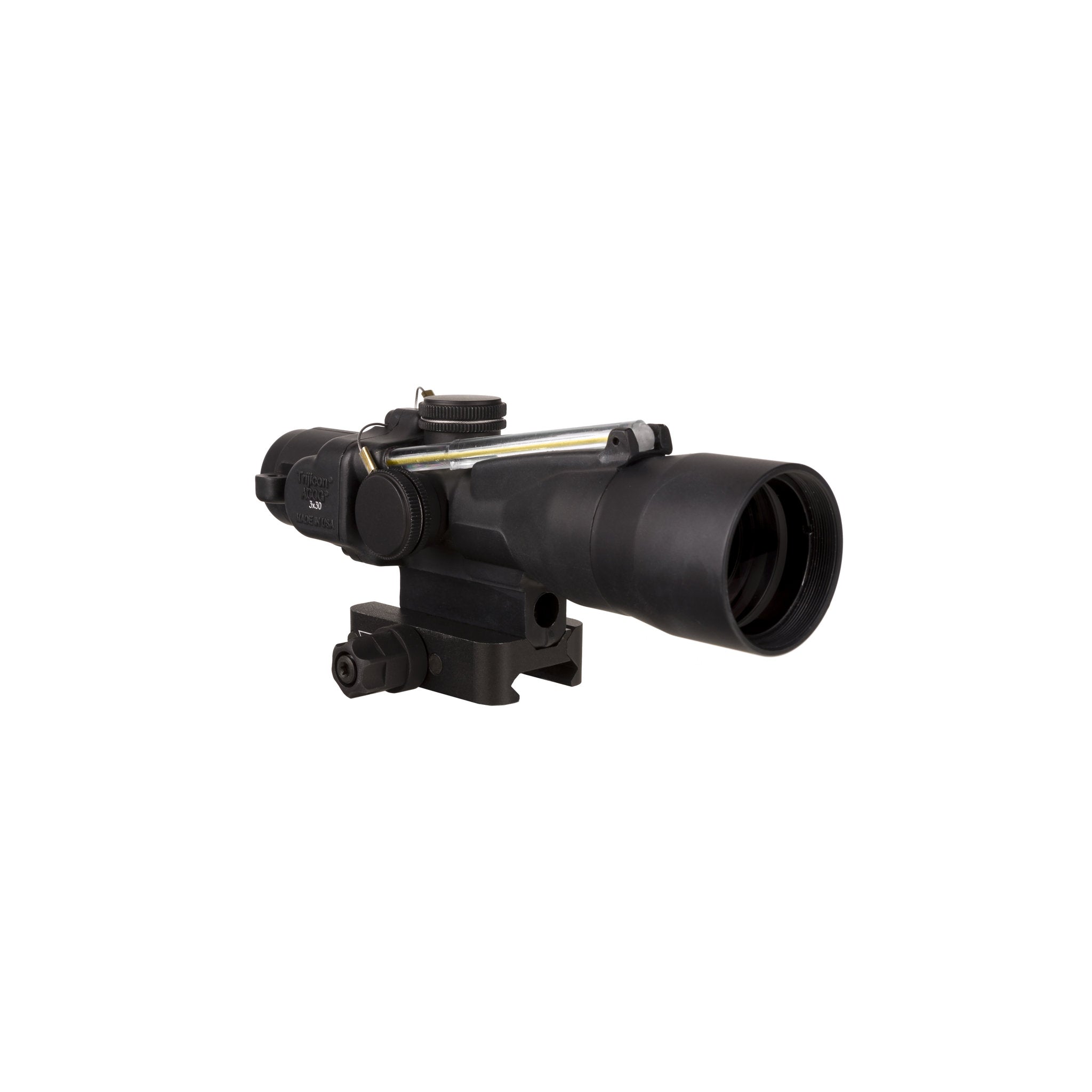 Trijicon 3x30 kompaktne ACOG® sihik, kahekordne valgustatus. Kuldne rist 300BLK 115/220gr. Ret w/ Q-LOC kinnitus
