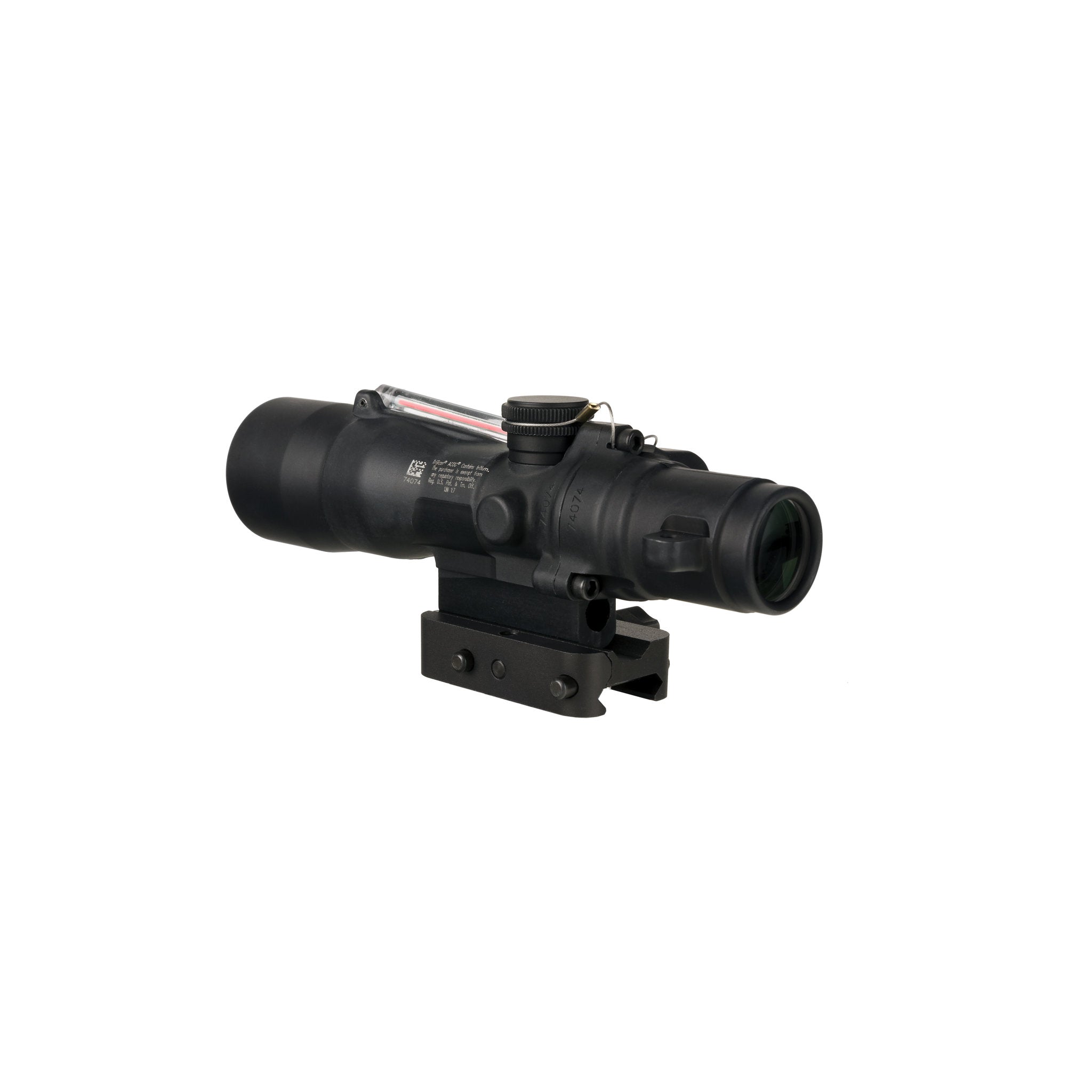 Trijicon 3x30 Compact ACOG® tēmēklis, dubultā apgaismojuma sarkanais krustveida tēmēklis 300BLK 115/220gr. Ret ar Q-LOC stiprinājumu