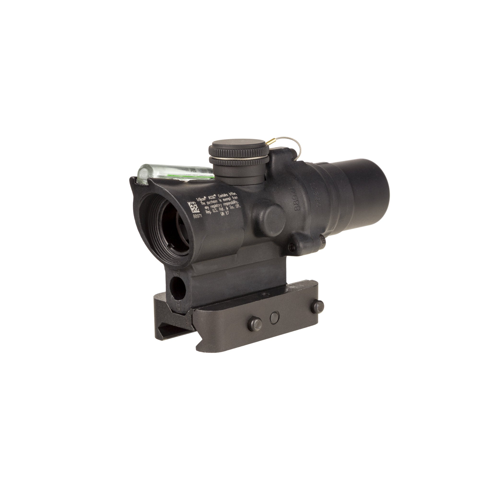 Trijicon 1.5x16S Compact ACOG® Scope, Dual Illum. Green Ring & 2 MOA Dot w/ Q-LOC Mount