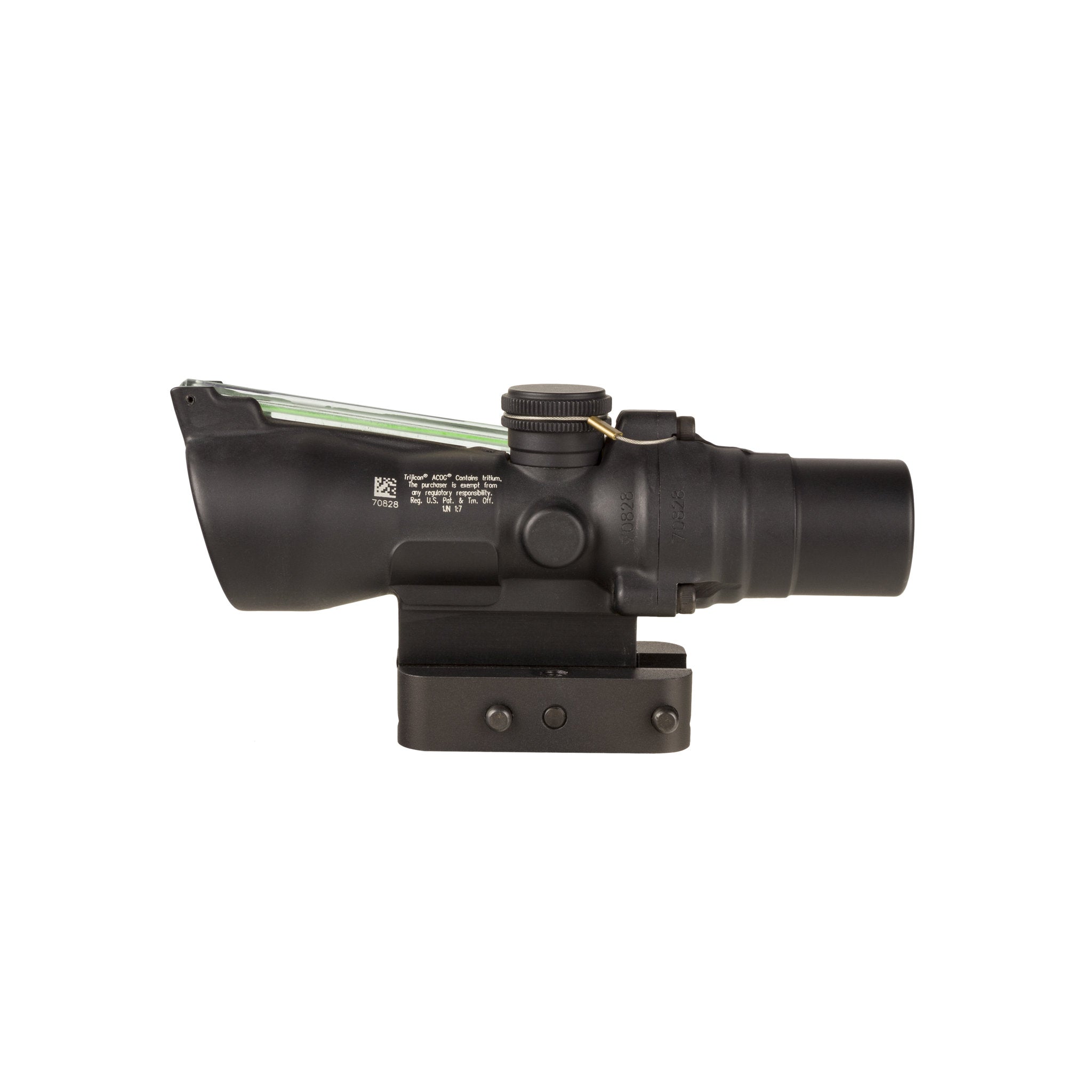 Trijicon 2x20 Compact ACOG® Scope, Dual Illum. Green Crosshair Reticle w/ Q-LOC Mount