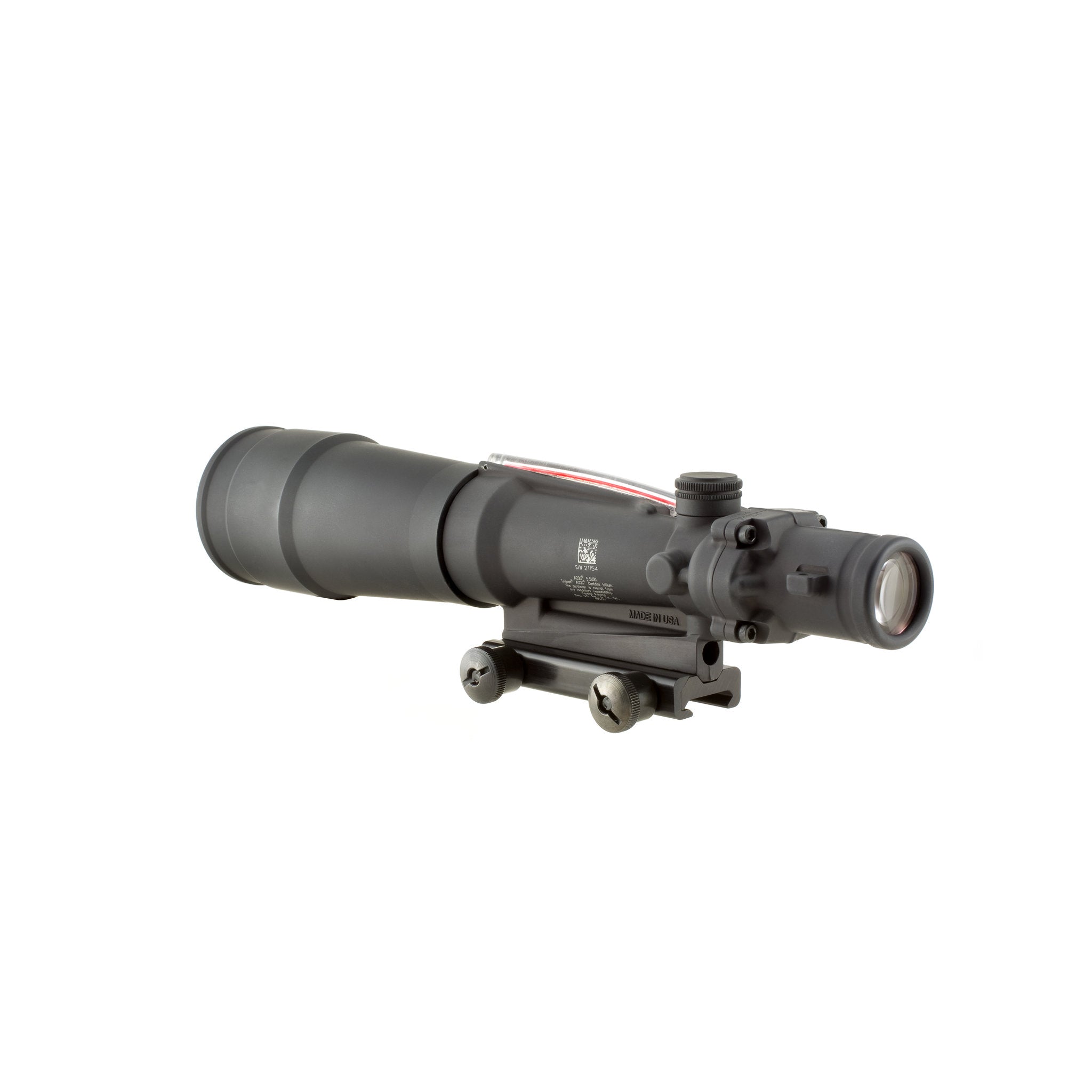 Trijicon ACOG® 5,5x50 BAC rifle scope, kahekordne valgustatus. Punane Chevron .308 BDC sihtimismärk