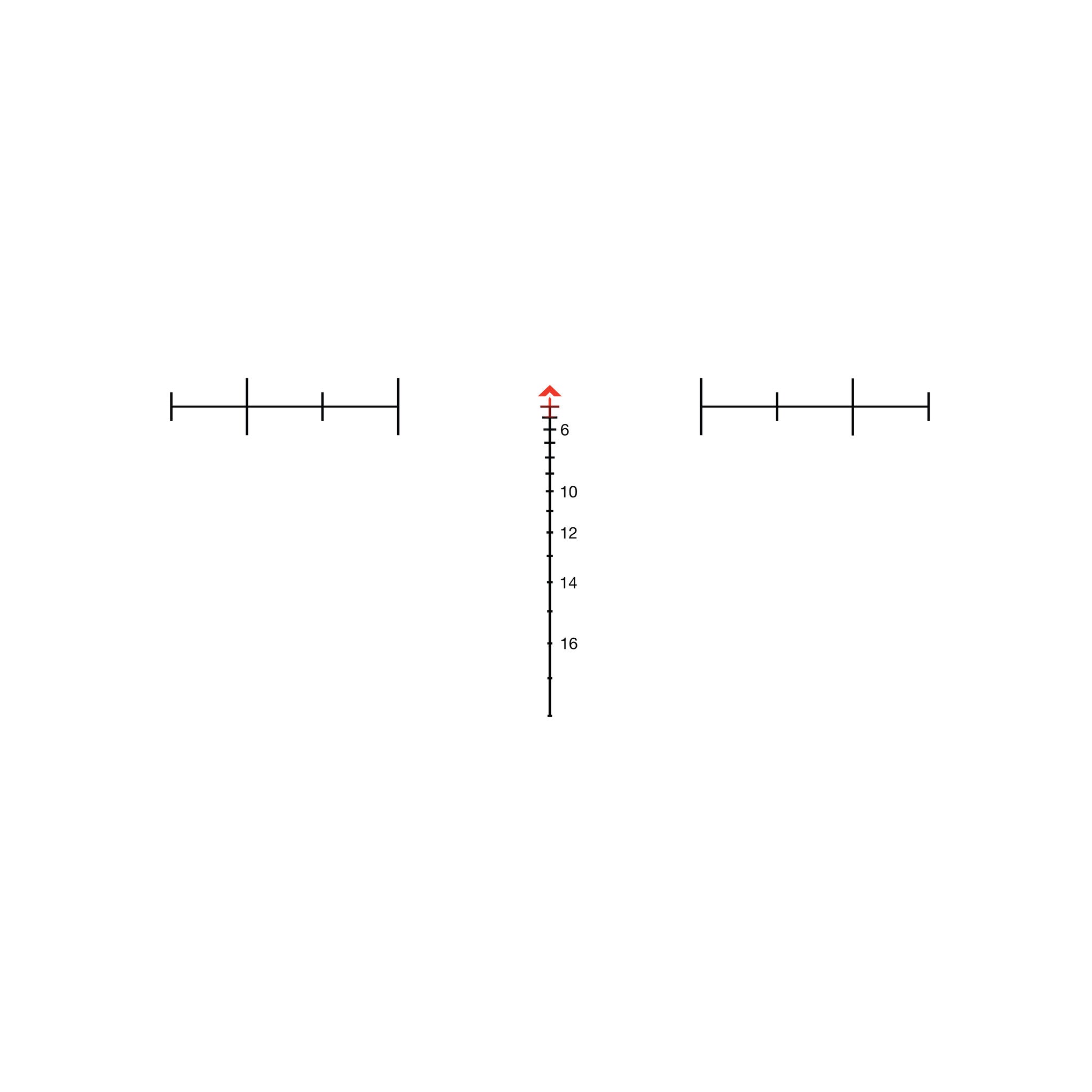 Trijicon ACOG® 6x48 BAC Riflescope, Dual Illum. Red Chevron .50 BMG BDC Reticle