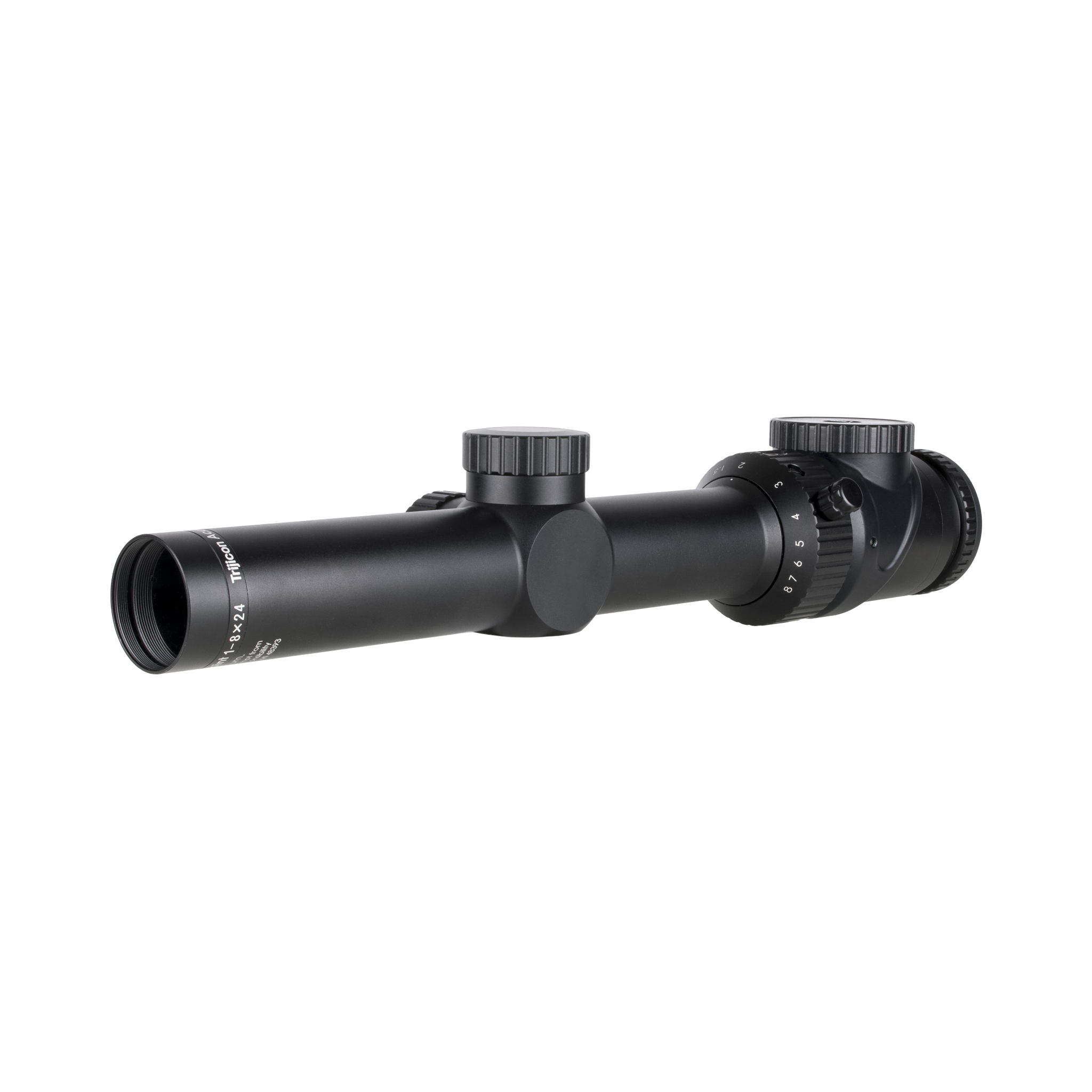 AccuPoint® 1-8x24 optiskais tēmēklis BDC Hunter ar fiksētu tēmēkļa krustu un zaļu punktu, 30 mm, satīna melns, ar aizsargvāciņu
