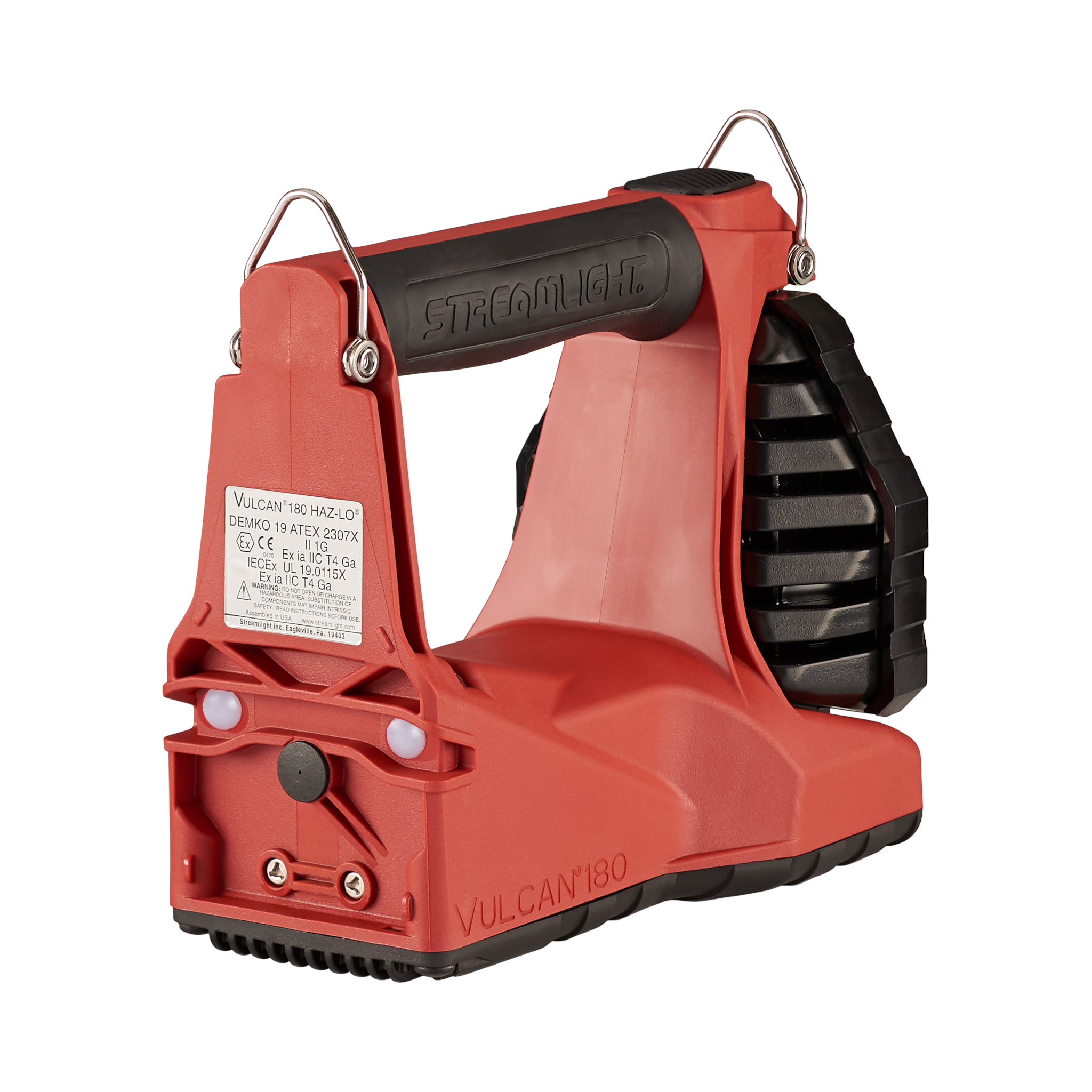 Streamlight Vulcan 180 HAZ-LO (ATEX) (w.o. Charger) - Incl. quick release strap - Orange (44340)