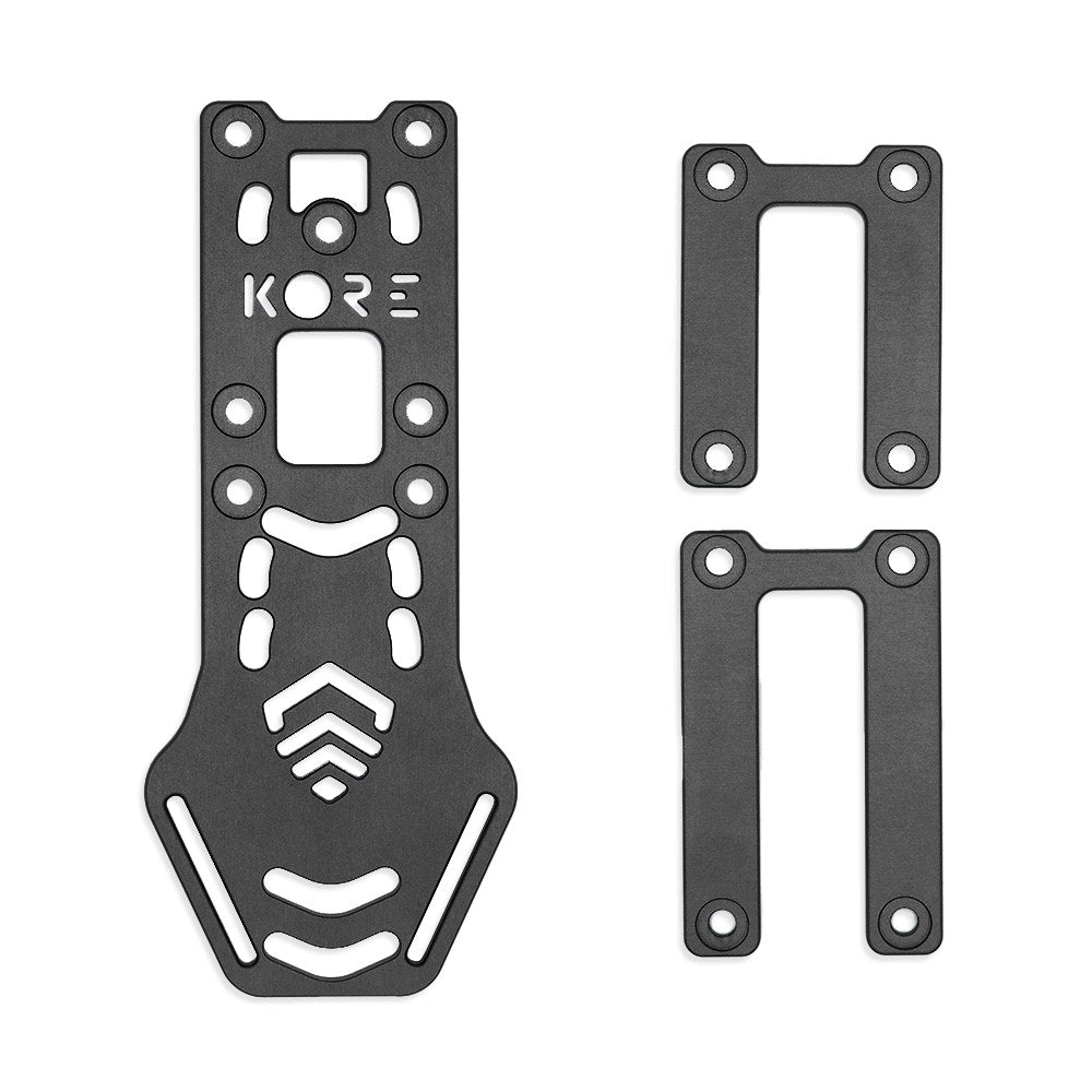 Kore Holster Mount Black - Aluminum Drop Mount