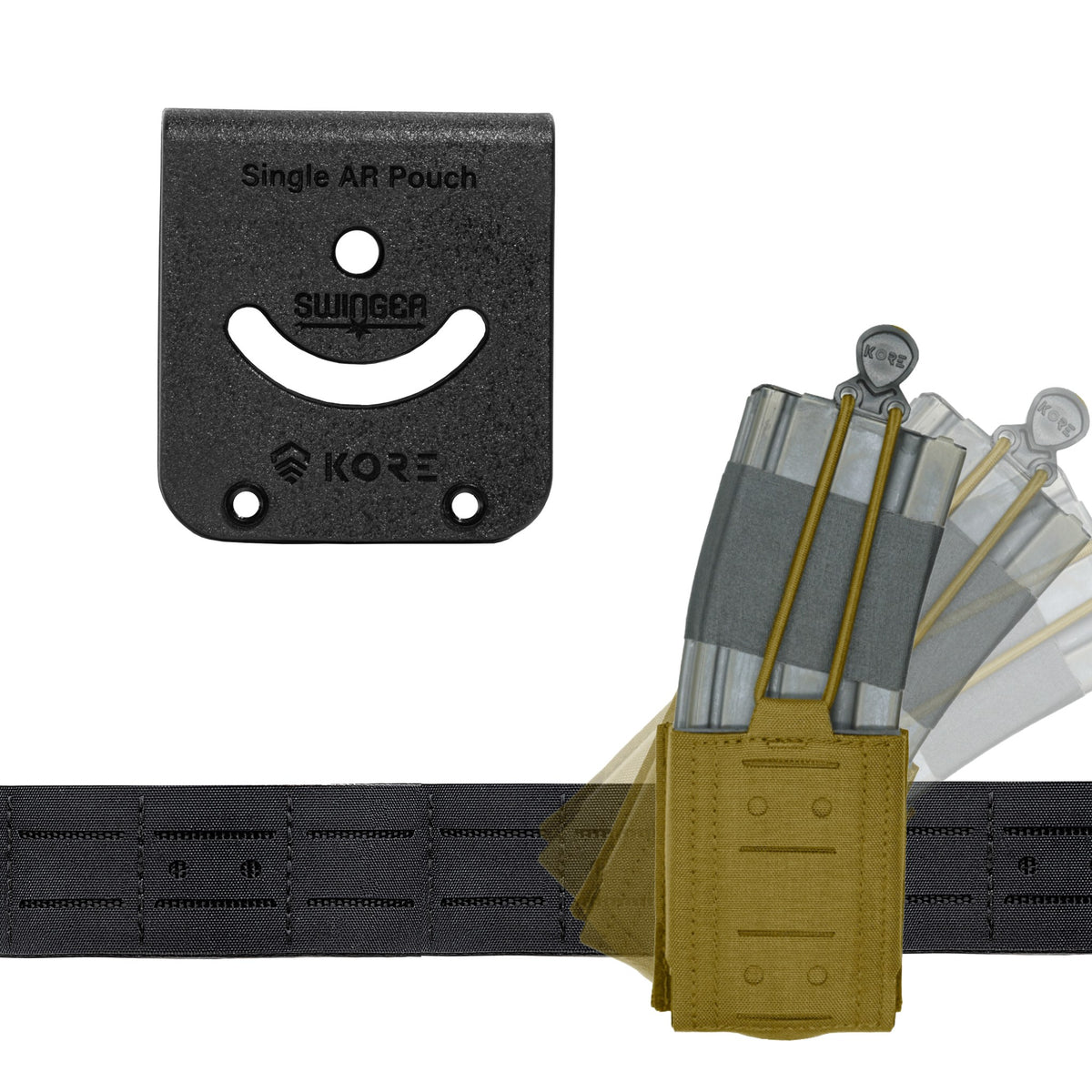 Kore Single AR Pouch Swinger Mount