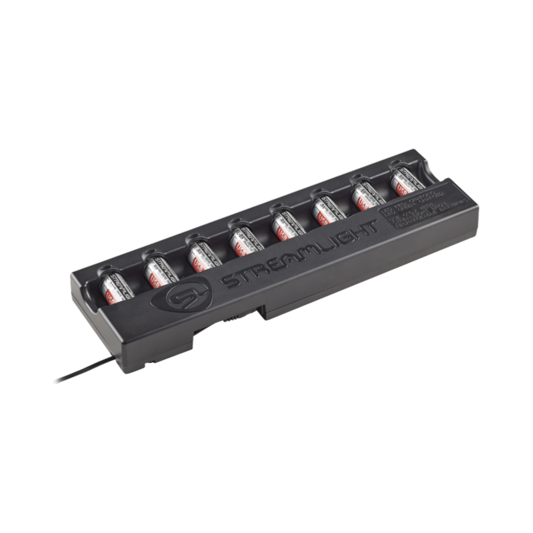Streamlight SL-B9 banko įkroviklis – 12 V DC – įskaitant (8) SL-B9 baterijas (20233)