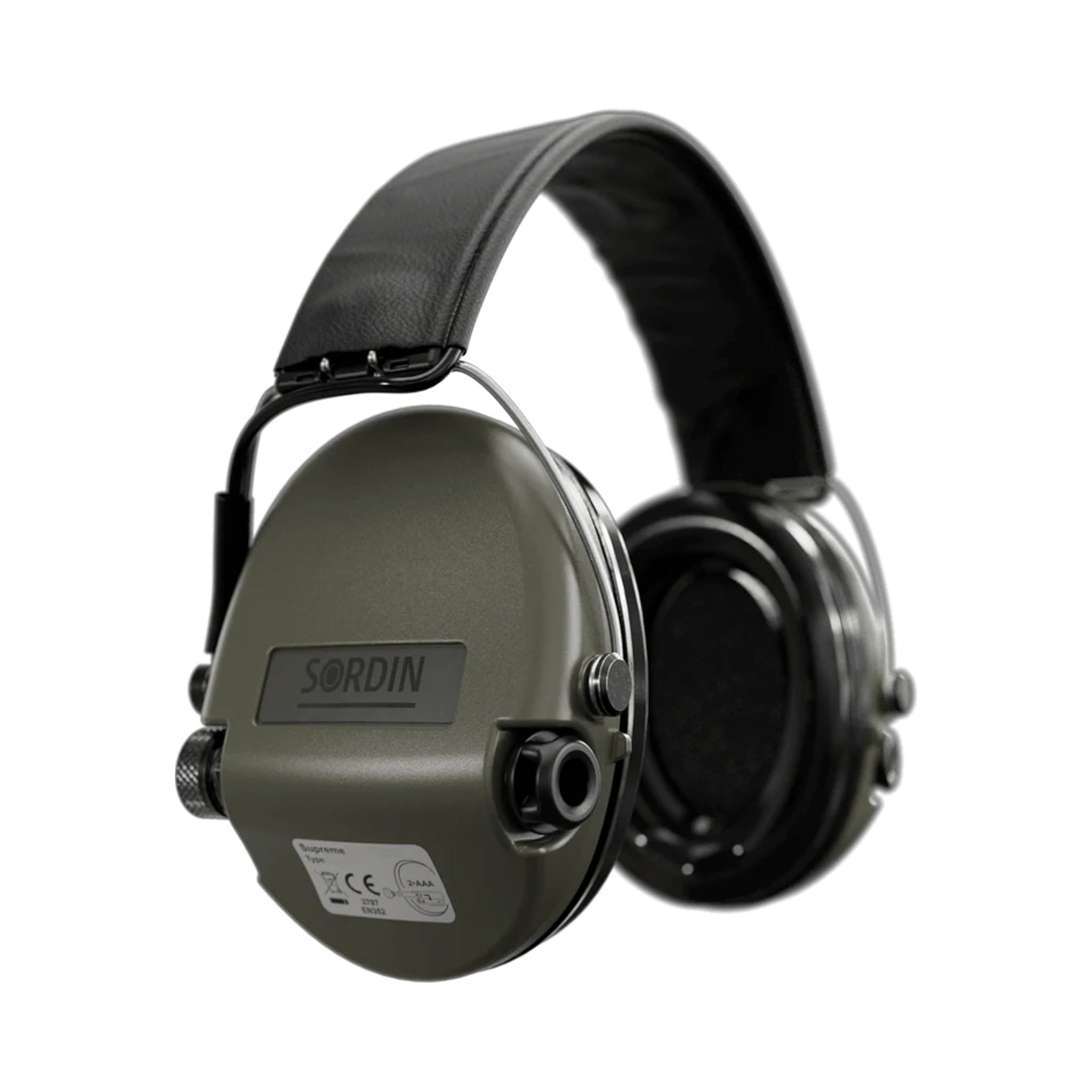 Sordin Supreme Pro ausinių lankelis, žalias PVC (75302-S)