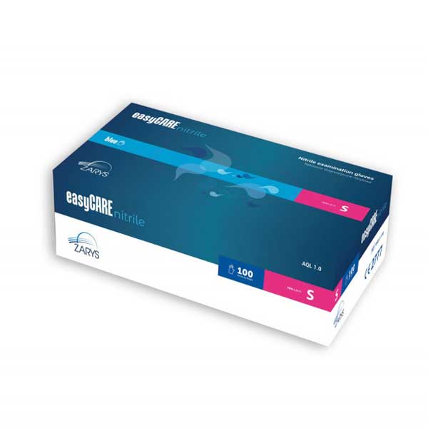 Easycare Nitrile gloves, powder free 100 pcs.