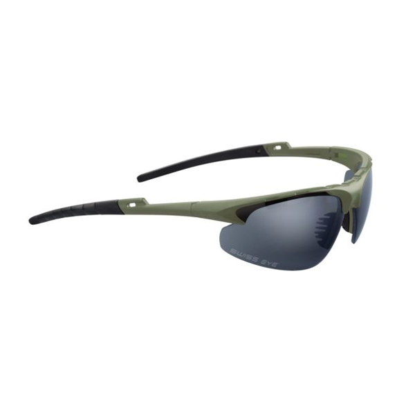 Apache Tactical Eyewear incl. Case (Frame rubber green)