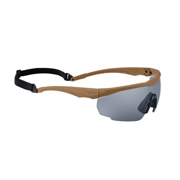 Blackhawk Tactical Eyewear incl. case and strap (Frame rubber brown)