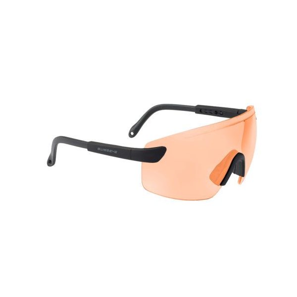 Defense incl. Strap (frame rubber black, lens orange)