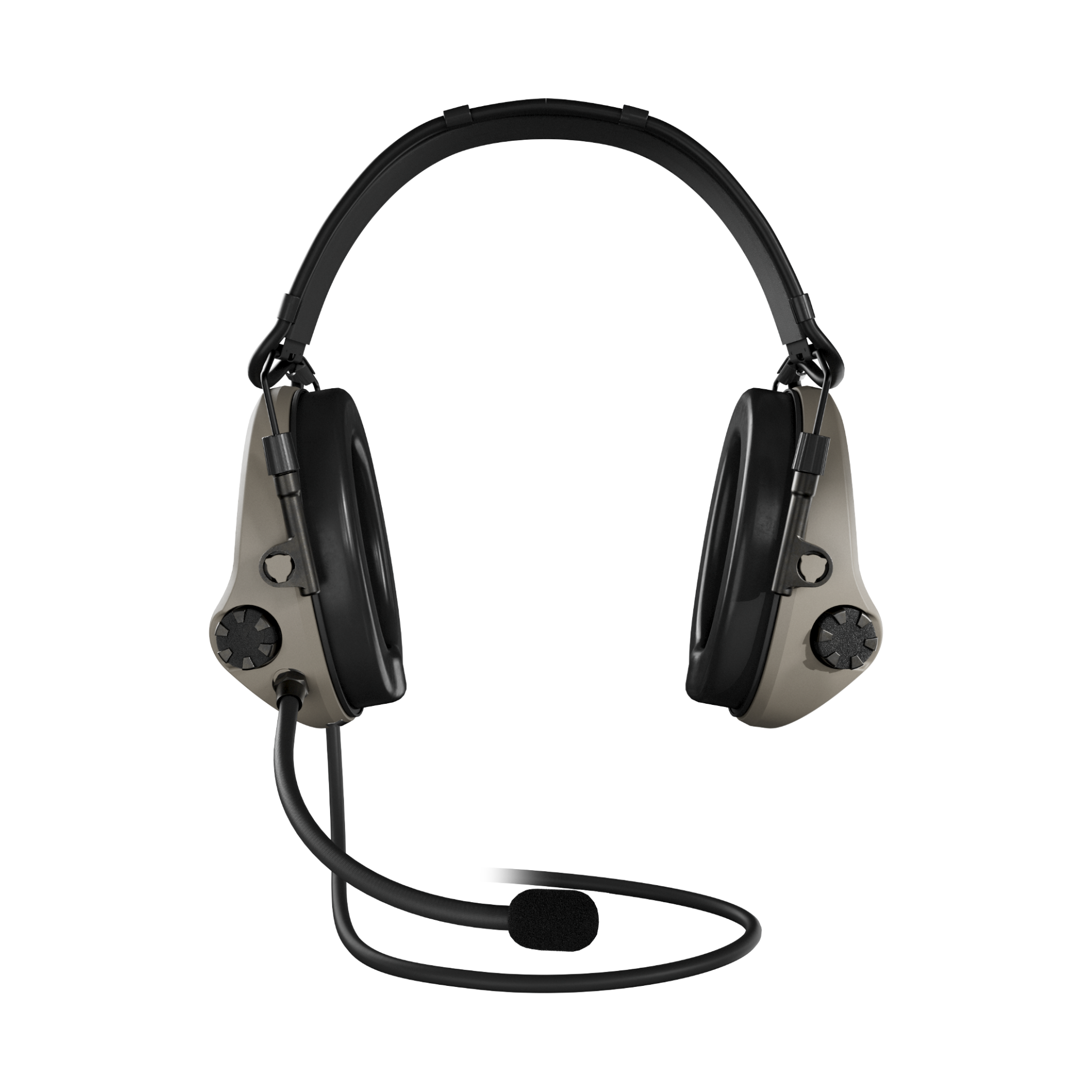 Sordin Supreme T2 CC parem Tan Peapael Memory Foam 305005-10P)