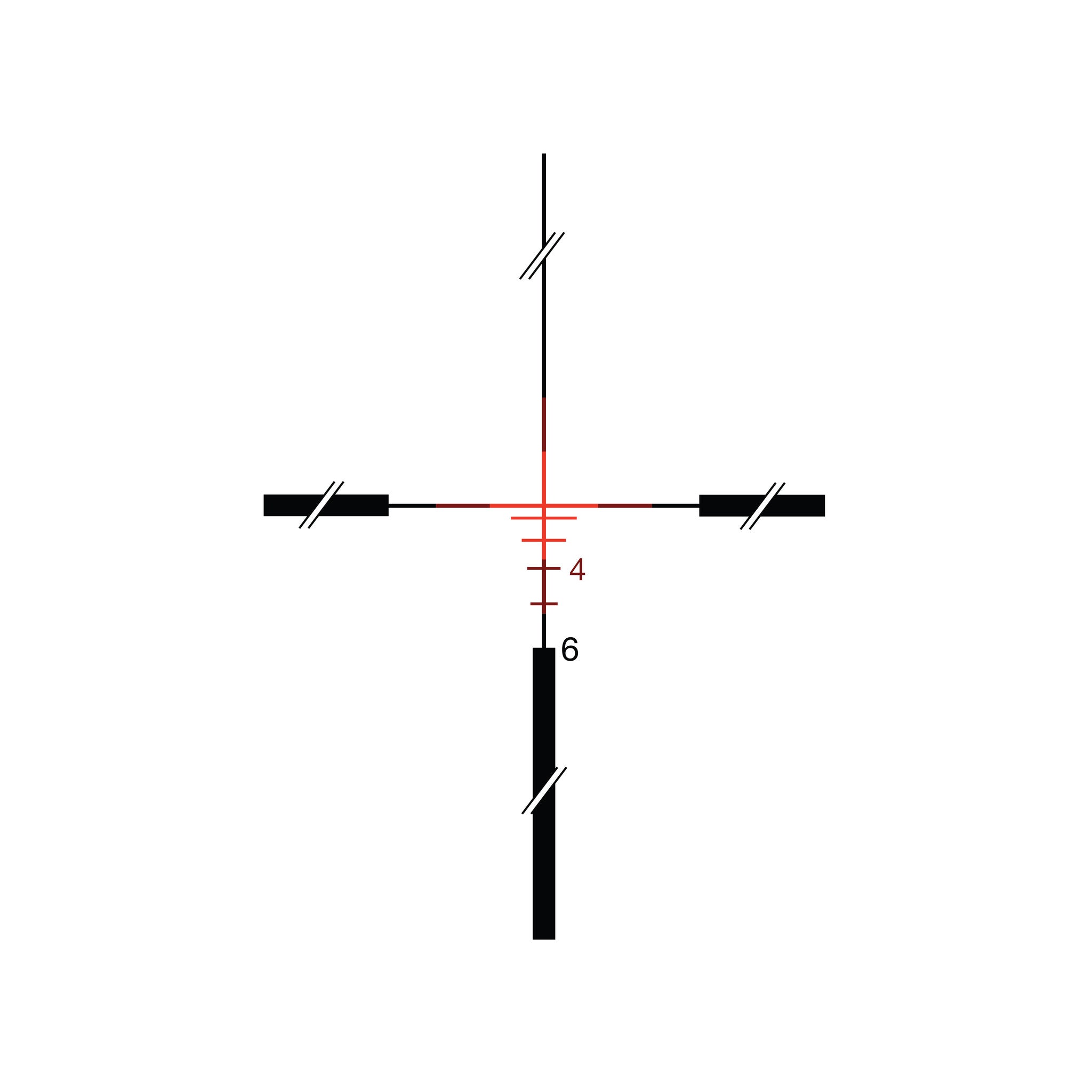 Trijicon ACOG® 4x32 BAC rifle scope, kahekordne valgustatus. Punane ristkülik .223 BDC sihtimismärk, CK FDE