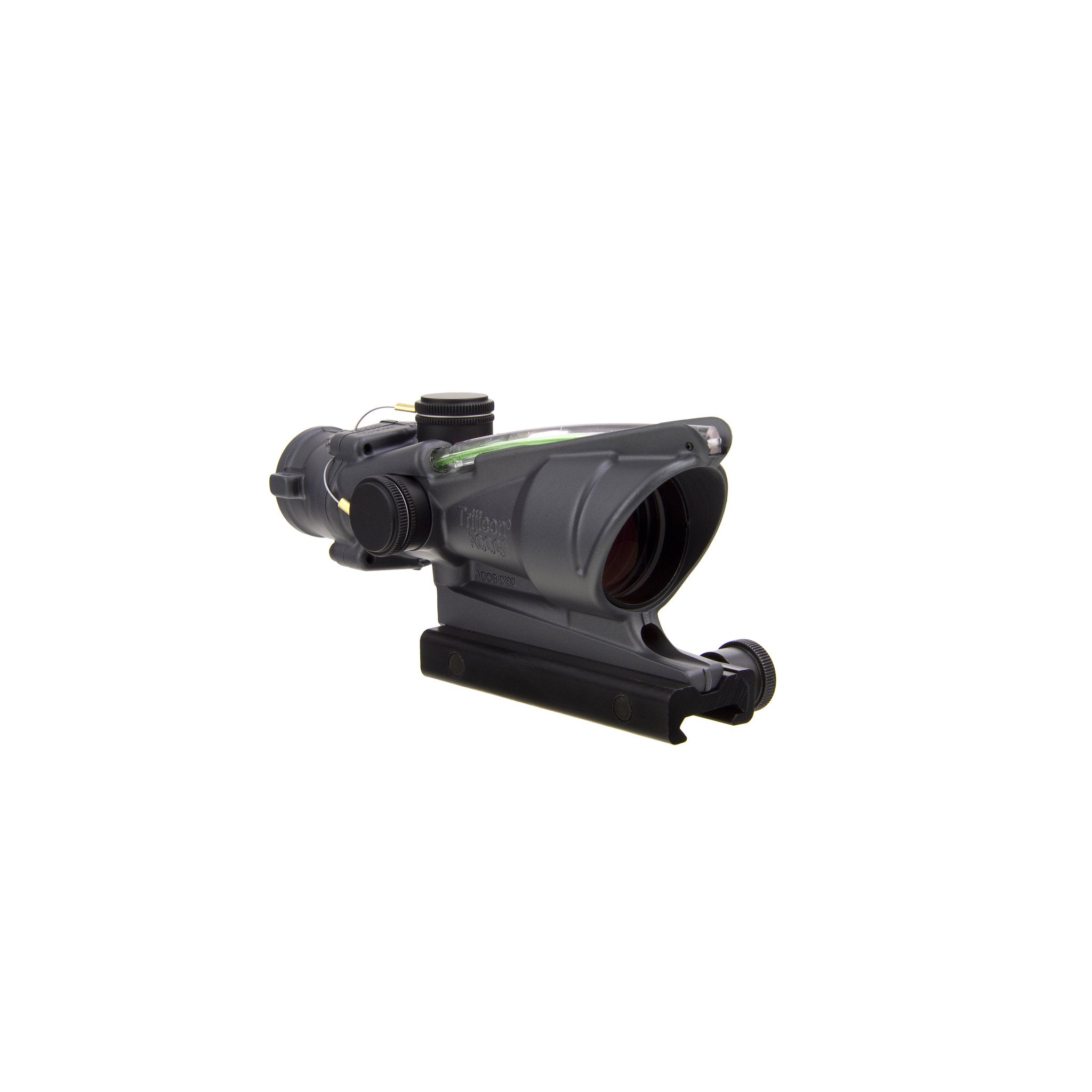 Trijicon ACOG® 4x32 BAC rifle scope, kahekordne valgustatus. Roheline Chevron .223 BDC sihtimismärk, CK Sniper Grey