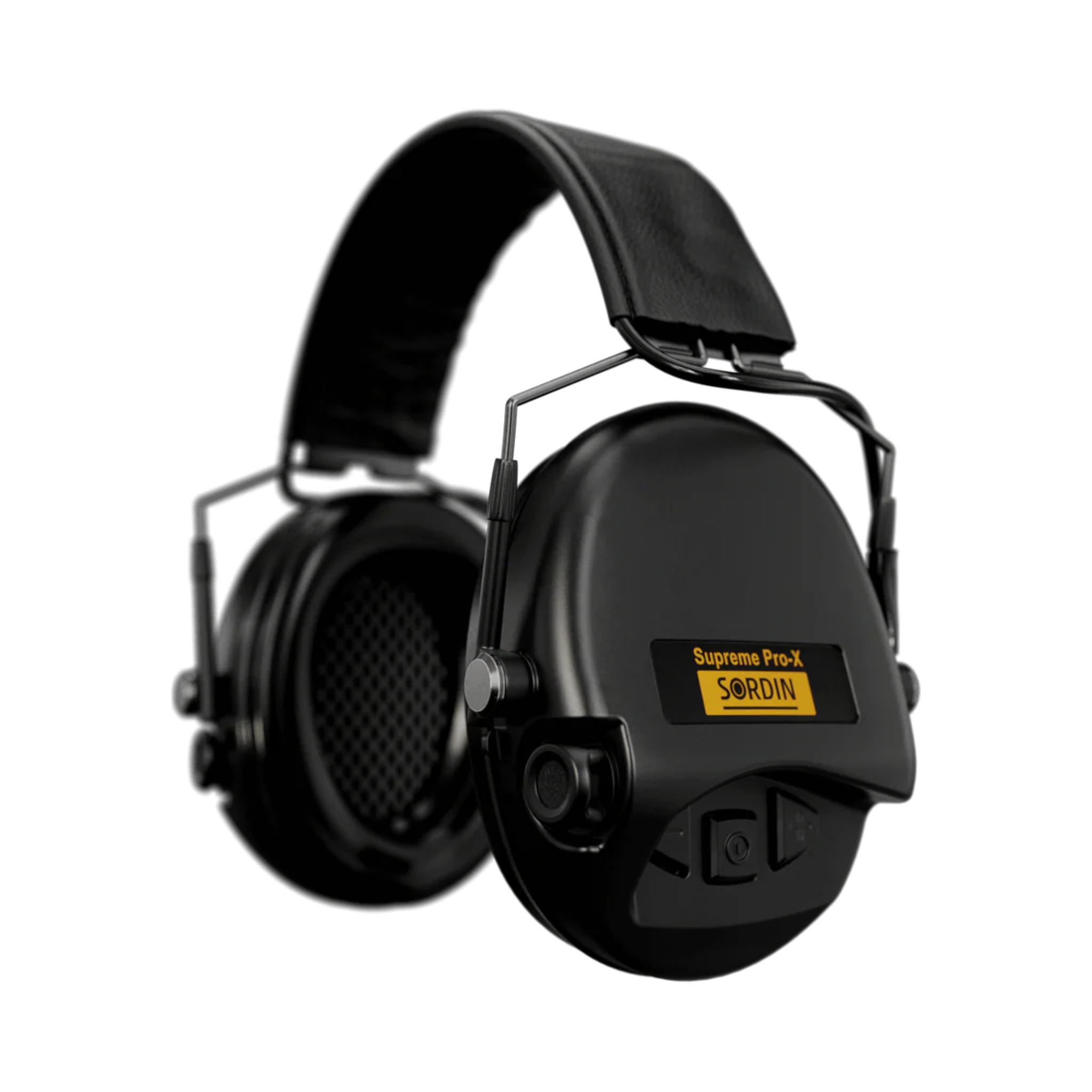 Sordin Supreme Pro-X Slim galvos juosta, juoda PVC (74302-X/L-02-S)