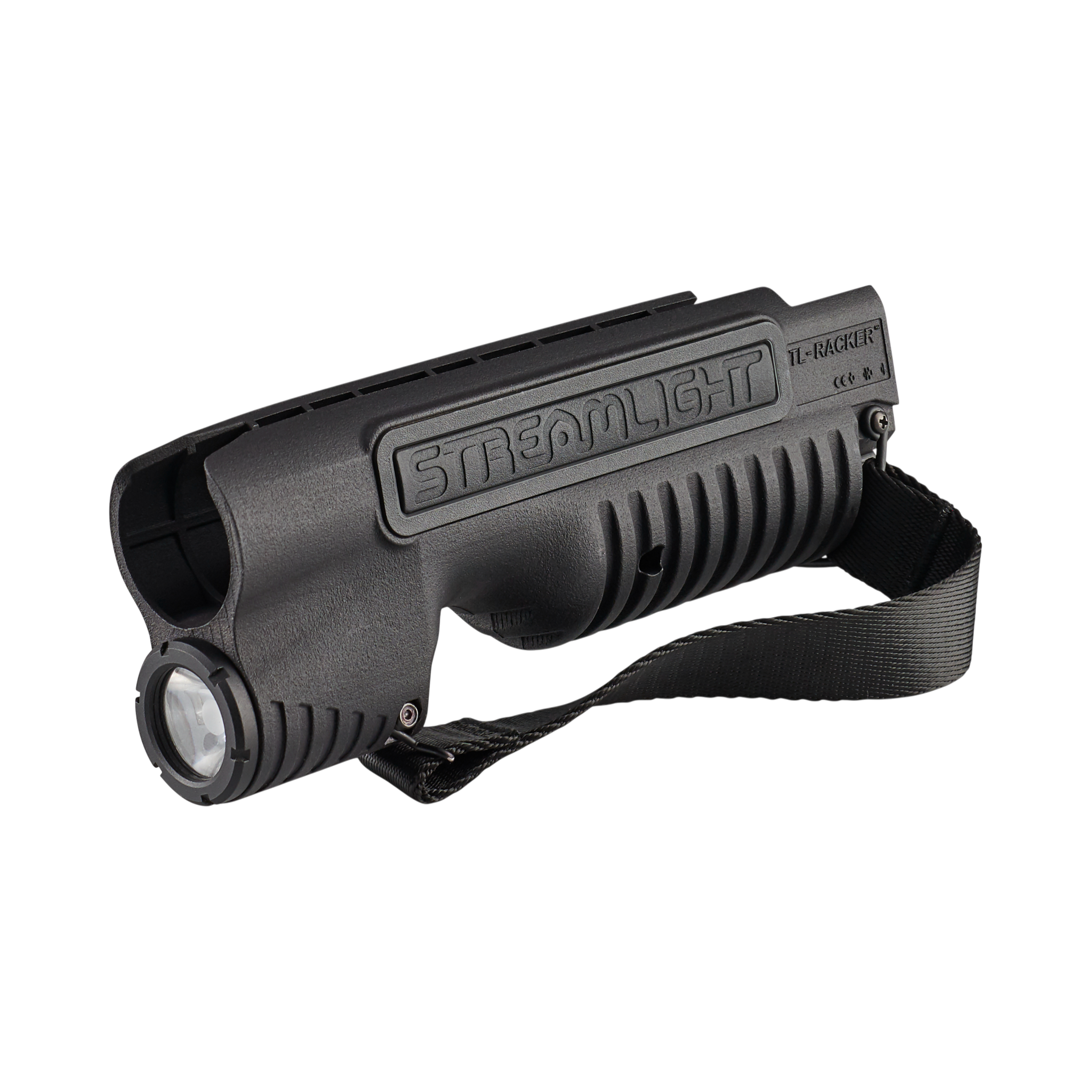 Streamlight Racker – Mossberg 590 Shockwave su dirželiu ir CR123A Li. baterijomis – Juoda (69602)