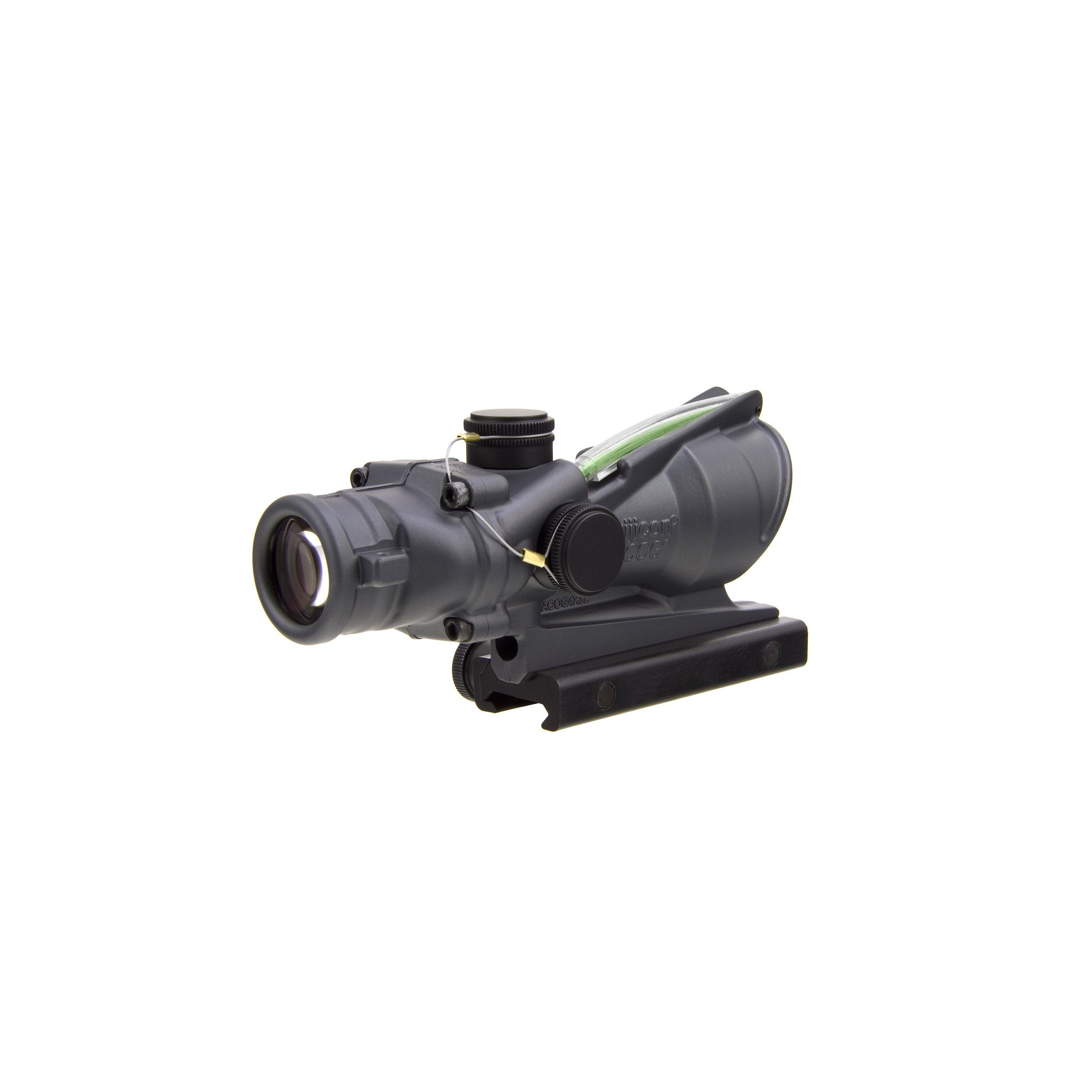 Trijicon ACOG® 4x32 BAC šautuvų optinis taikiklis, dvigubas apšvietimas. Žalias kryželis .223 BDC tinklelis, CK Sniper Gray