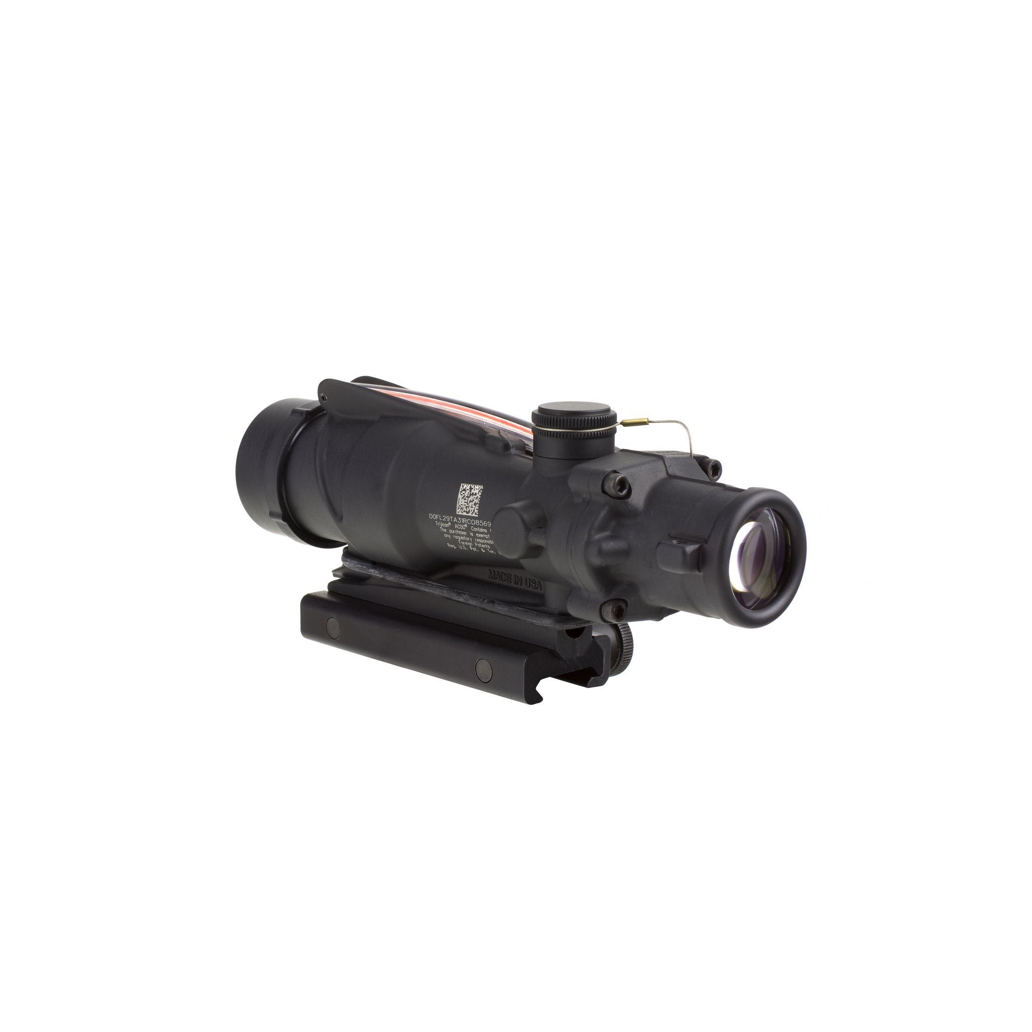 Trijicon ACOG® 4x32 USMC RCO šautuvų optinis taikiklis, dvigubas apšvietimas. Raudonas Chevron BDC tinklelis M16A5