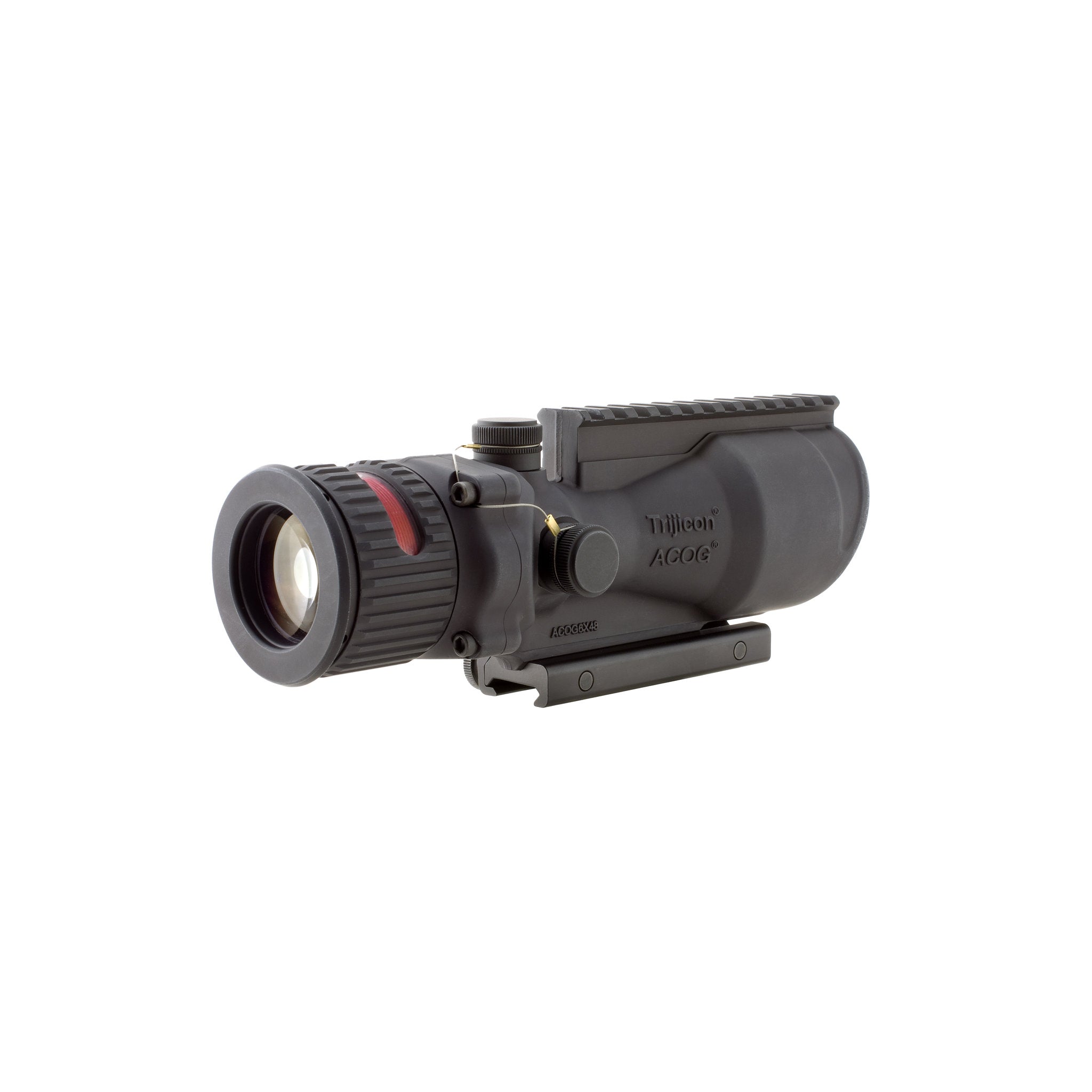 Trijicon ACOG® 6x48 BAC šautuvų optinis taikiklis, dvigubas apšvietimas. Raudonas Chevron .308 BDC tinklelis