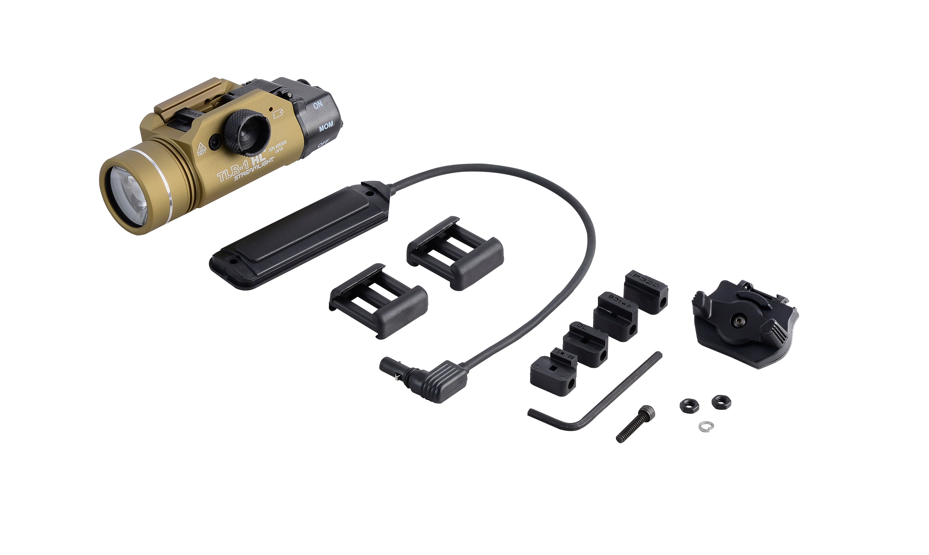 Streamlight HL garo ieroču komplekts – Flat Dark Earth (69888)