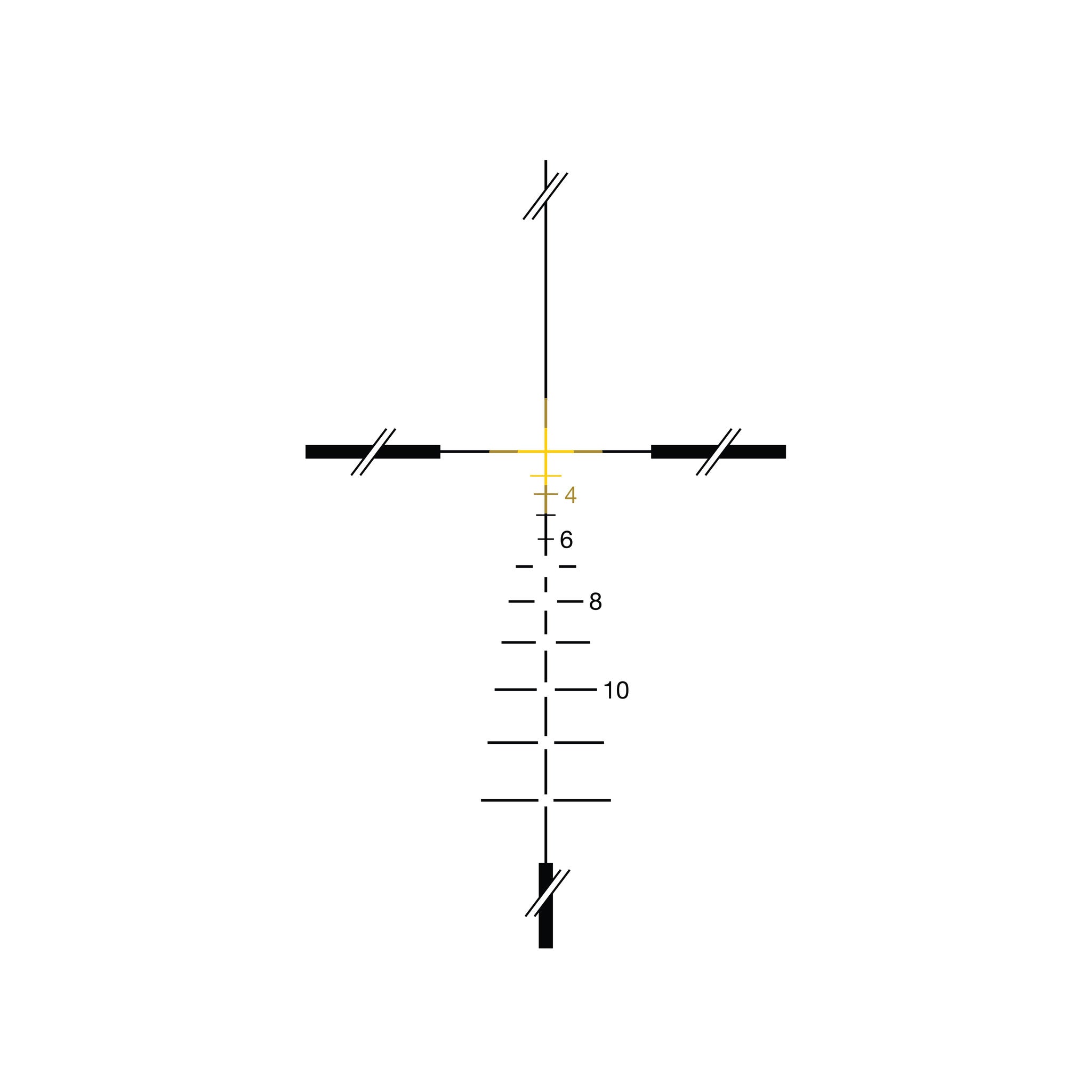 Trijicon ACOG® 3,5x35 BAC tēmēklis, divkārša apgaismojuma dzintara krāsas krustveida tēmēklis .308 BDC tēmēklis