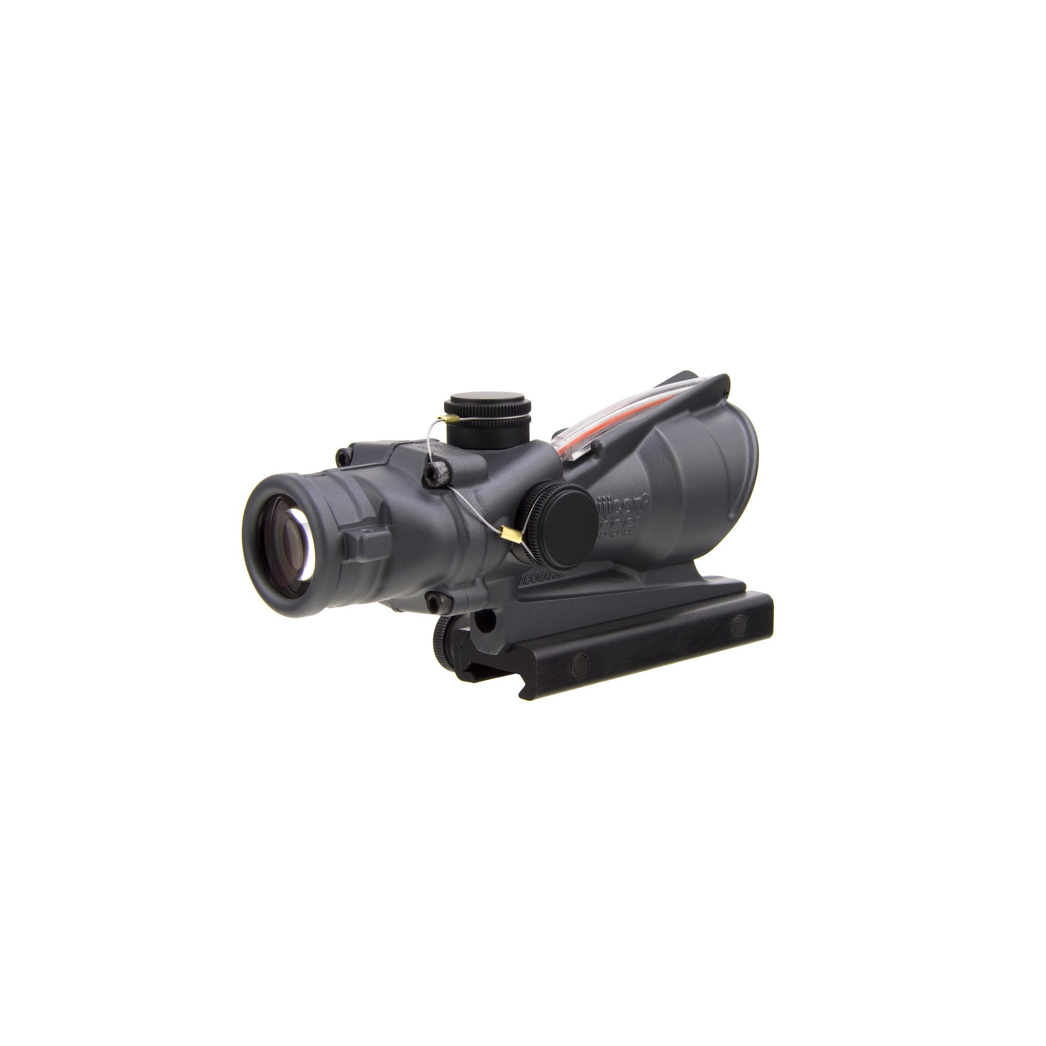 Trijicon ACOG® 4x32 BAC tēmēkļš, divkāršs apgaismojums. Sarkans krustveida tēmēkļš .223 BDC tēmēkļš, CK Sniper Grey