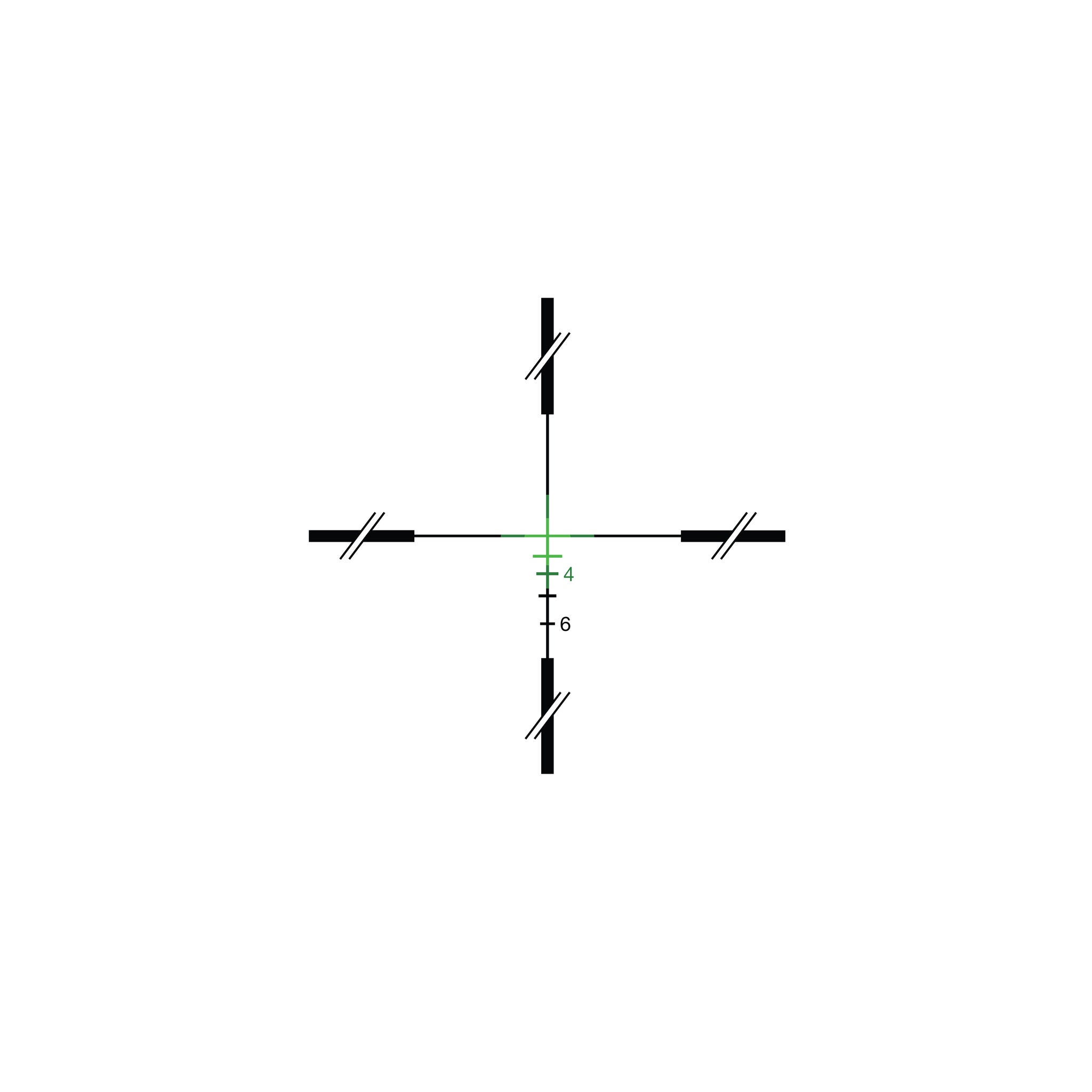 Trijicon 3x30 Comp ACOG® tēmēklis, divkāršs apgaismojums. Zaļš krustveida tēmēklis .223/69gr. Remington Ret ar Q-LOC stiprinājumu