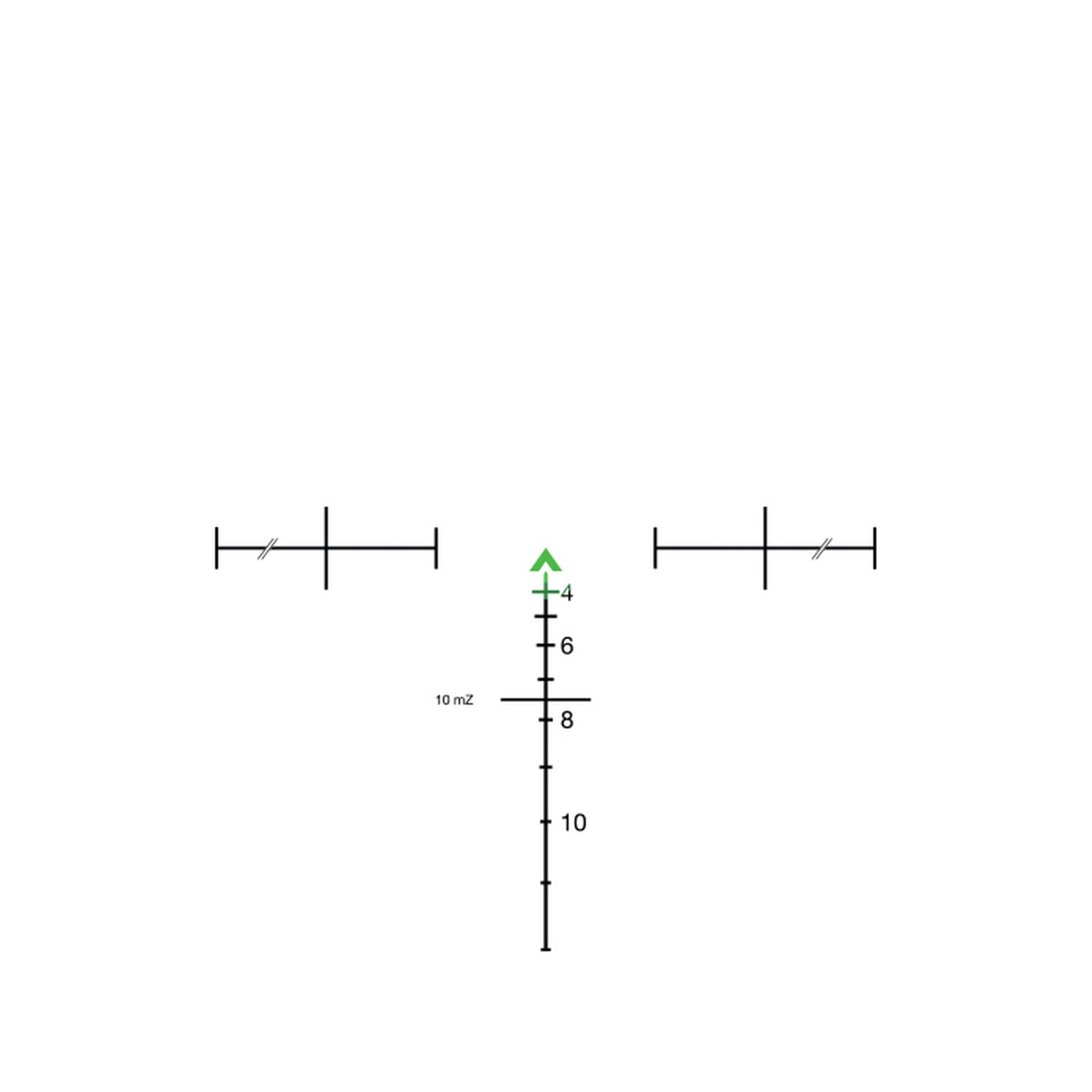 Trijicon ACOG® 6x48 BAC tēmēklis, divkāršs apgaismojums. Zaļš Chevron .308 BDC tēmēklis