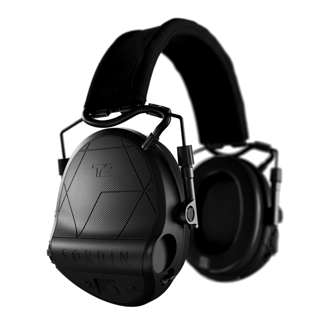 Sordin Supreme T2 Czarna opaska Tekstylna Memory Foam 303004-11P)