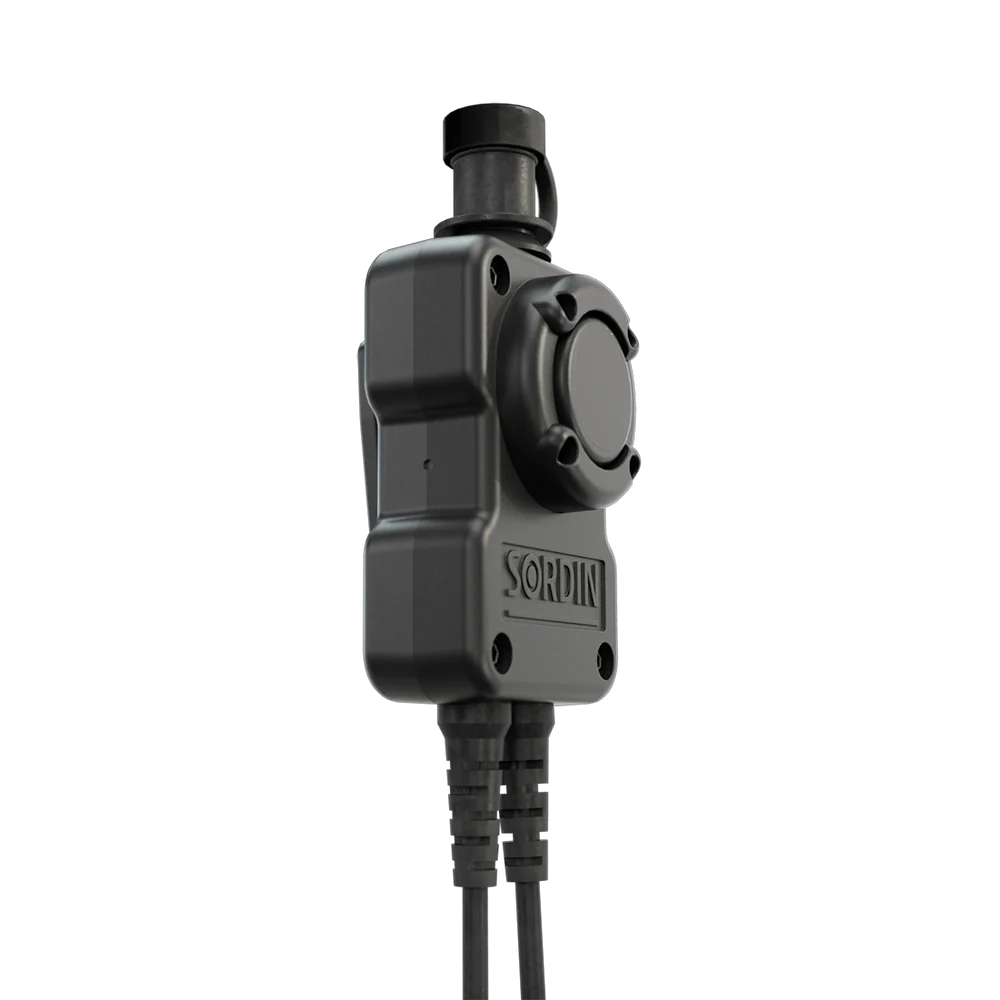 Sordin PTT Dual Com Splash Proof ** (75907-XXX-YYY-S)