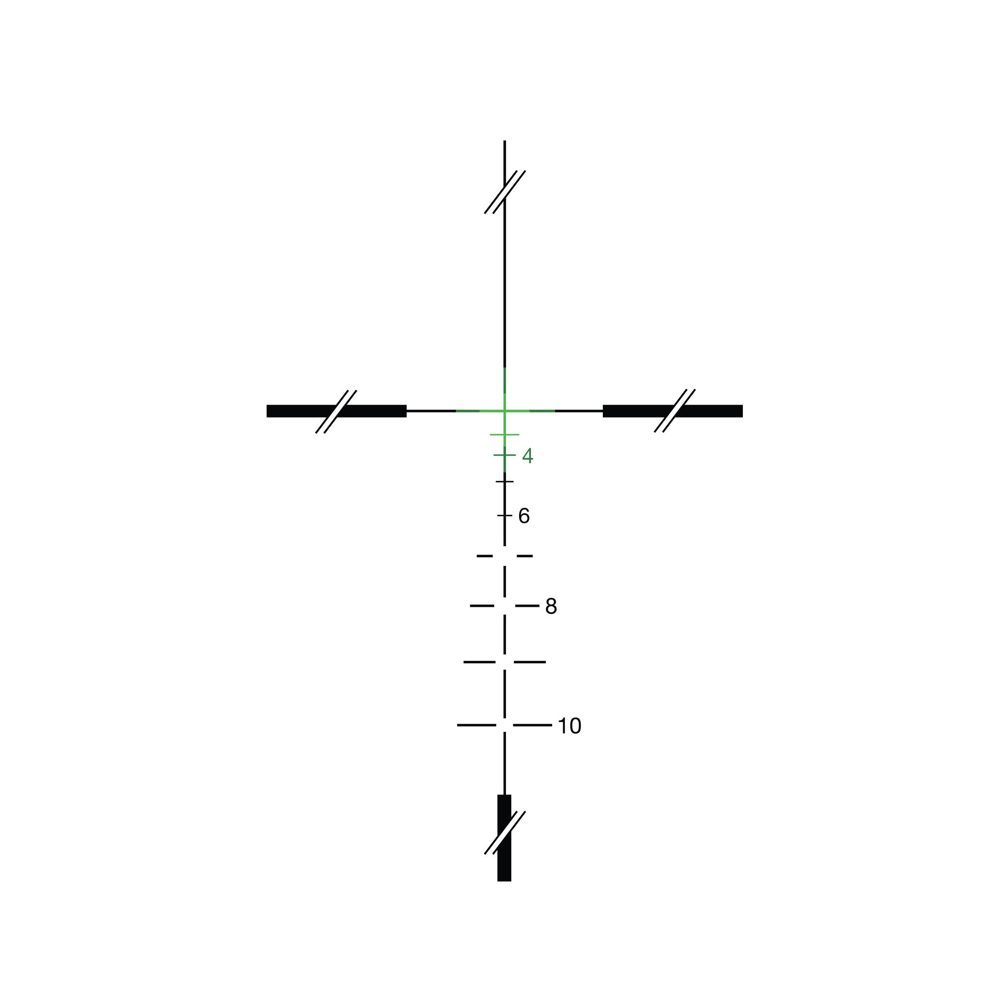 Luneta celownicza Trijicon ACOG® 3,5x35 BAC, podwójne podświetlenie, zielona siatka celownicza .223 BDC
