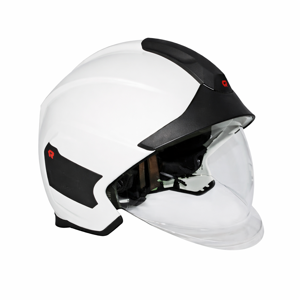 Hełm strażacki Heros Titan, biały (157306-555), skonfiguruj