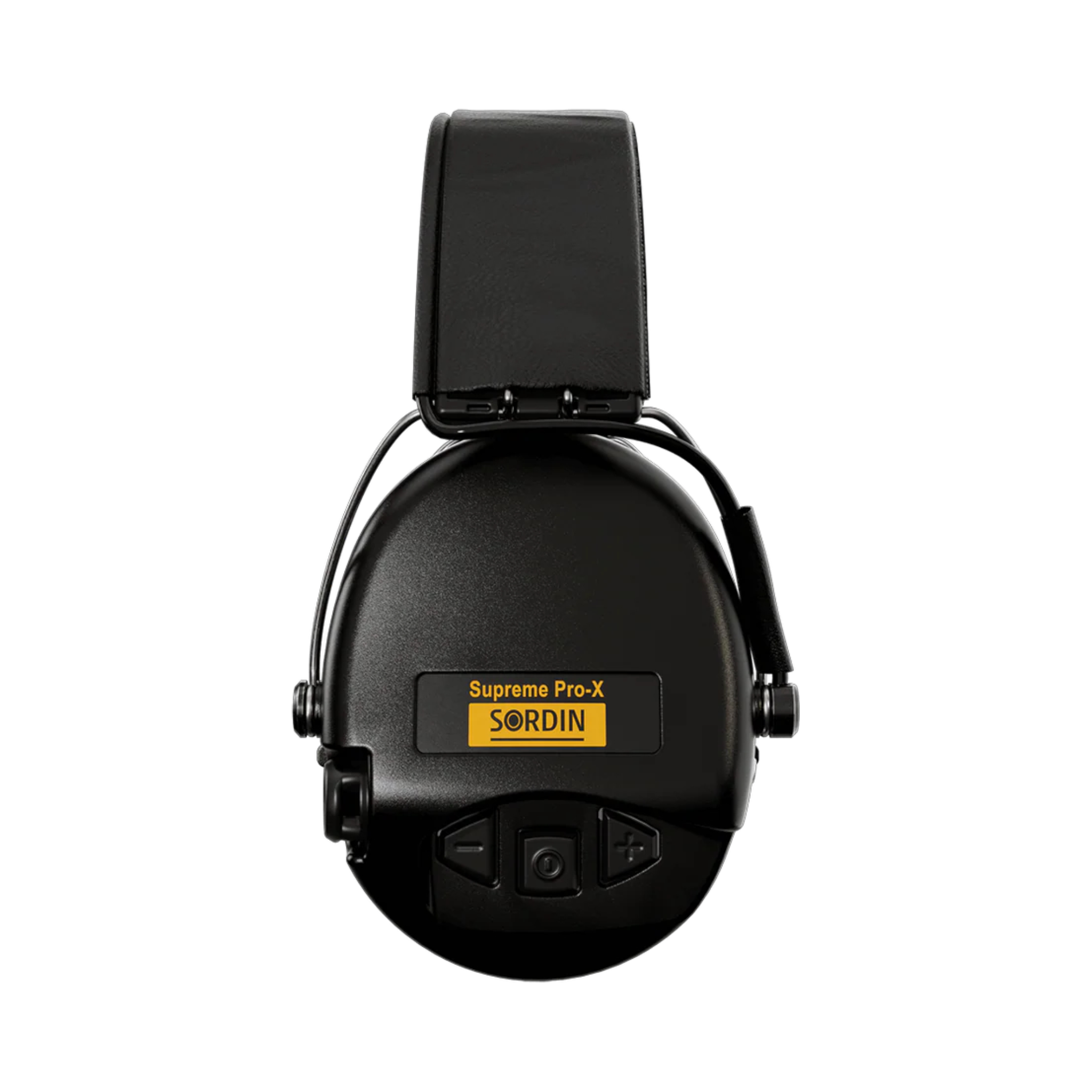 Sordin Supreme Pro-X Leather Headband Black PVC (75302-X/L-02-S)