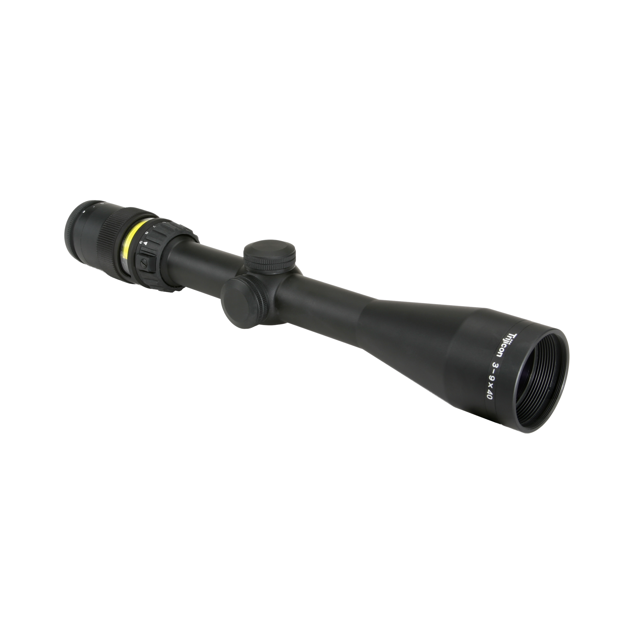 AccuPoint® 3–9x40 optiskais tēmēklis ar standarta dupleksa tēmējlīniju un dzintara krāsas punktu, 1 collas caurule