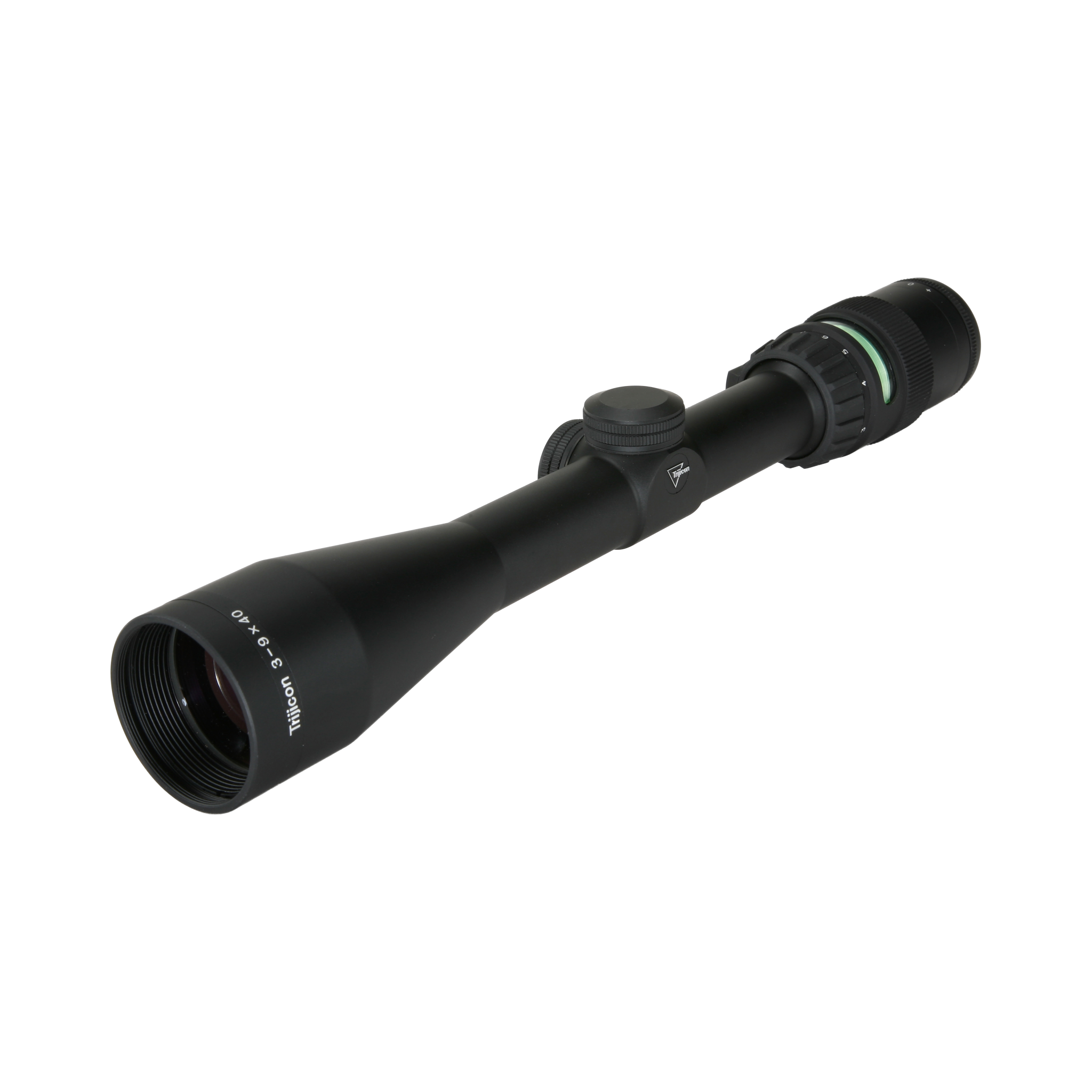 AccuPoint® 3–9x40 optiskais tēmēklis ar BAC, zaļo trīsstūra tēmējlīniju, 1 collas caurule