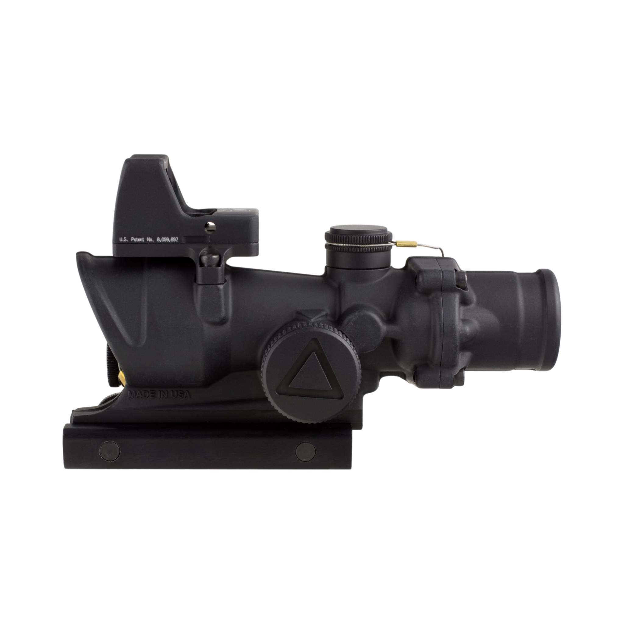 Trijicon ACOG® 4x32 Scope, Red Crosshair .223 Reticle, Colt Knob Mount & 3.25 MOA Red RMR Type 2