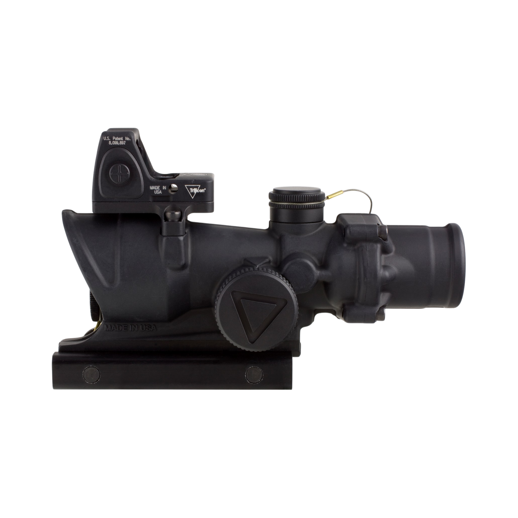 Trijicon ACOG® 4x32 Scope, Red CH .223 Reticle, Colt Knob Mount & 3.25 MOA Red RMR® Adj. LED Type 2