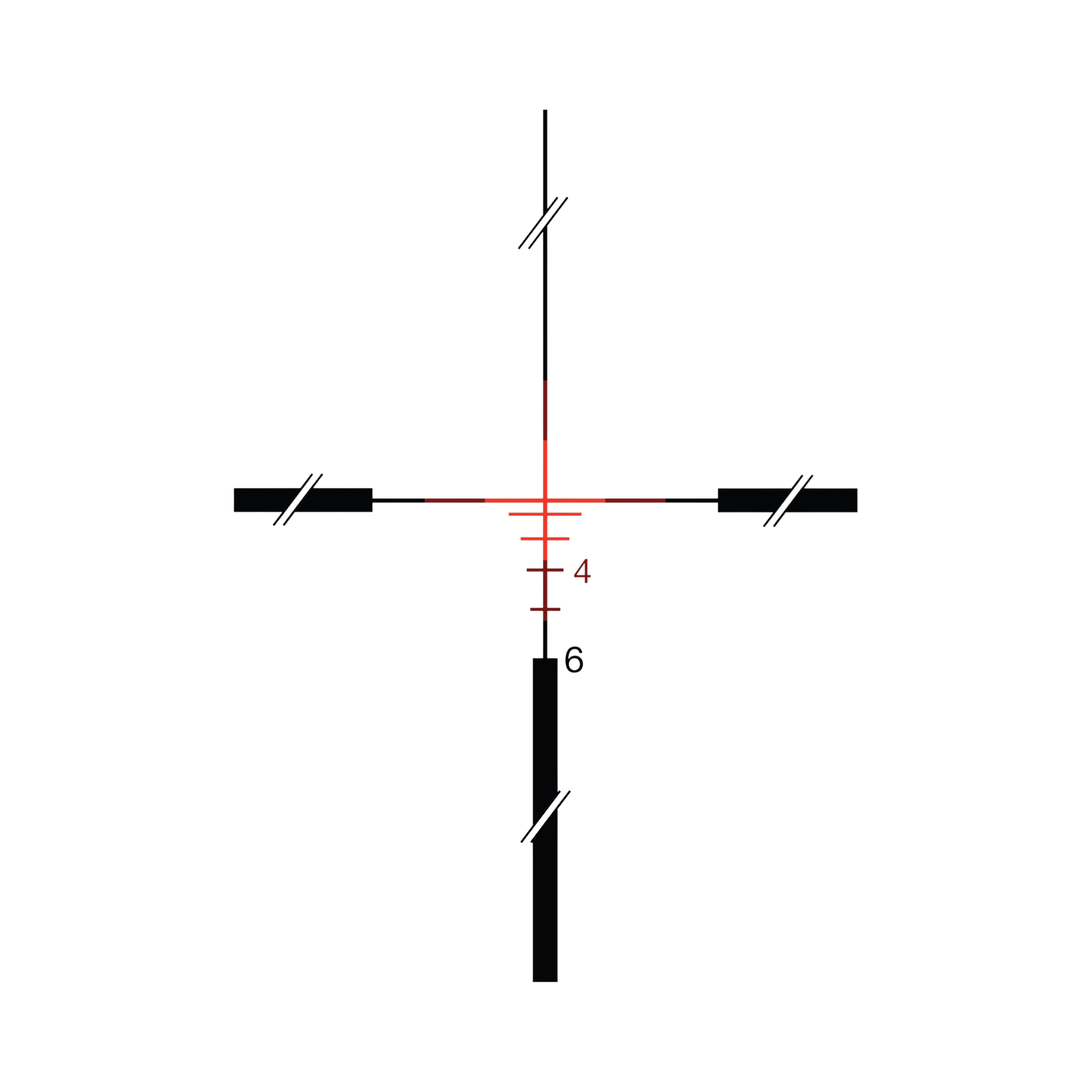 Trijicon ACOG® 4x32, D.I. Red Crosshair .223 Reticle, Colt Knob Mount & 3.25 MOA Red RMR Type 2