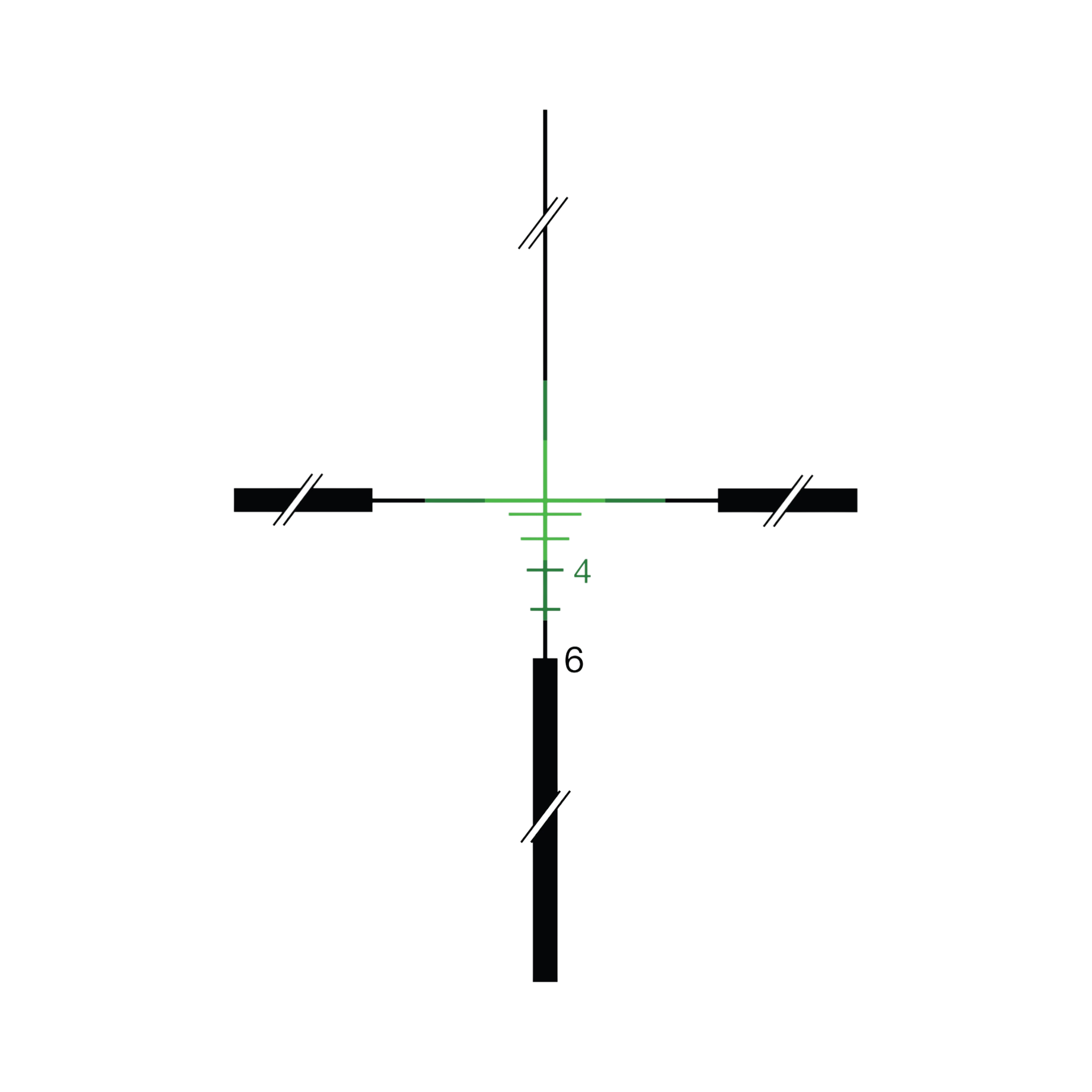 Trijicon ACOG® 4x32, D.I. Green Crosshair .223 Reticle, Colt Knob Mount & 3.25 MOA Red RMR Type 2