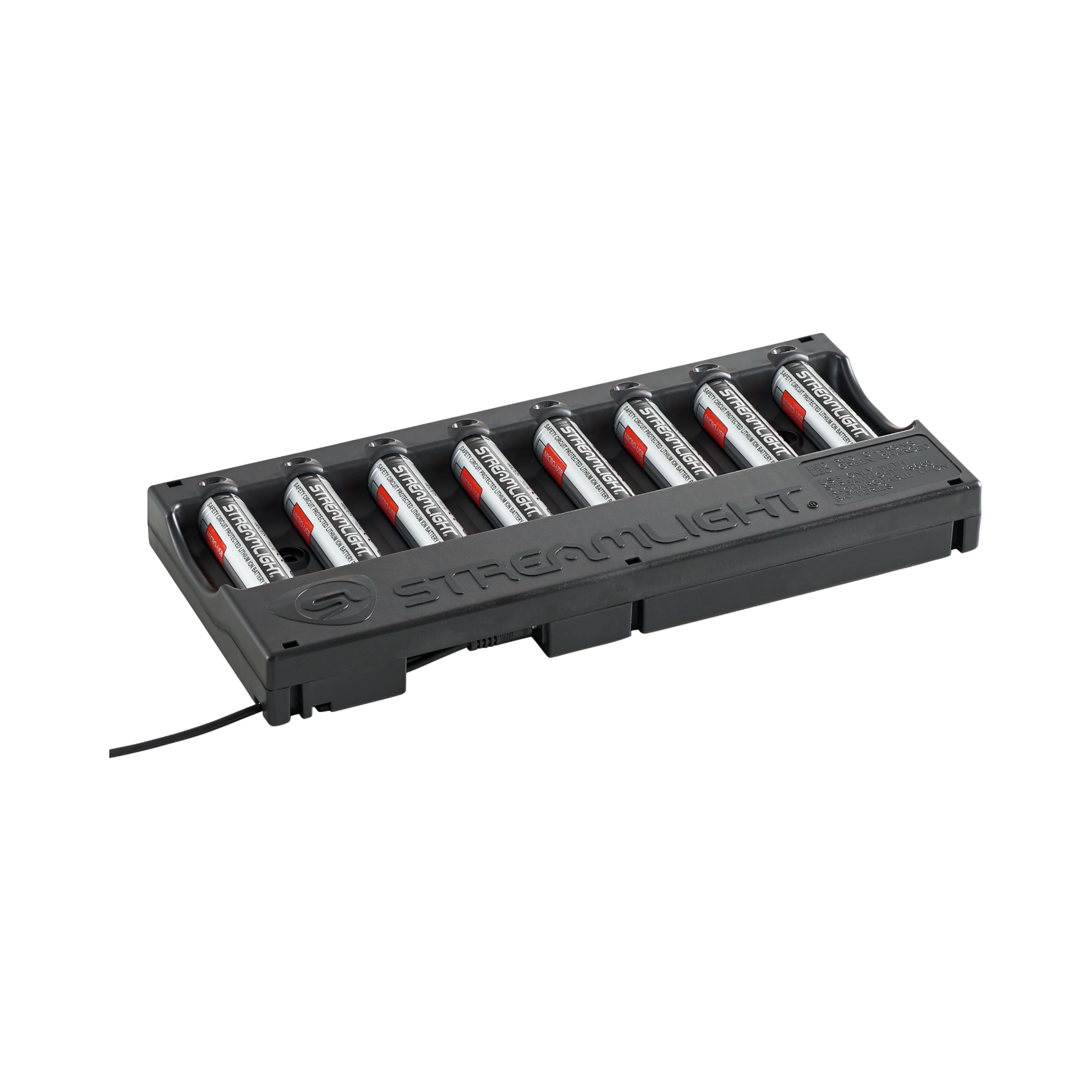 Streamlight 8-Unit SL-B26 Bank Charger - 12V DC - Incl. (8) SL-B26 batteries (20223)