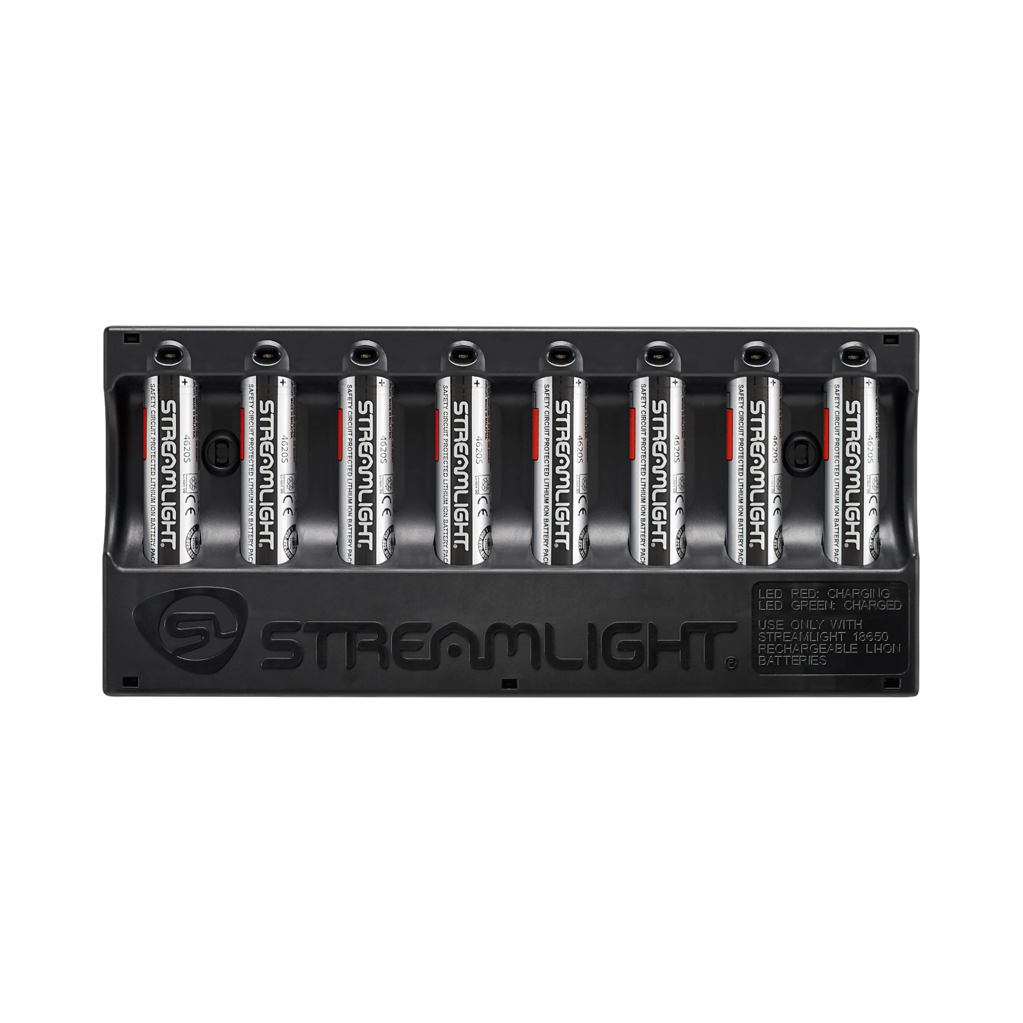 Streamlight 8-Unit SL-B26 Bank Charger - 12V DC - Incl. (8) SL-B26 batteries (20223)