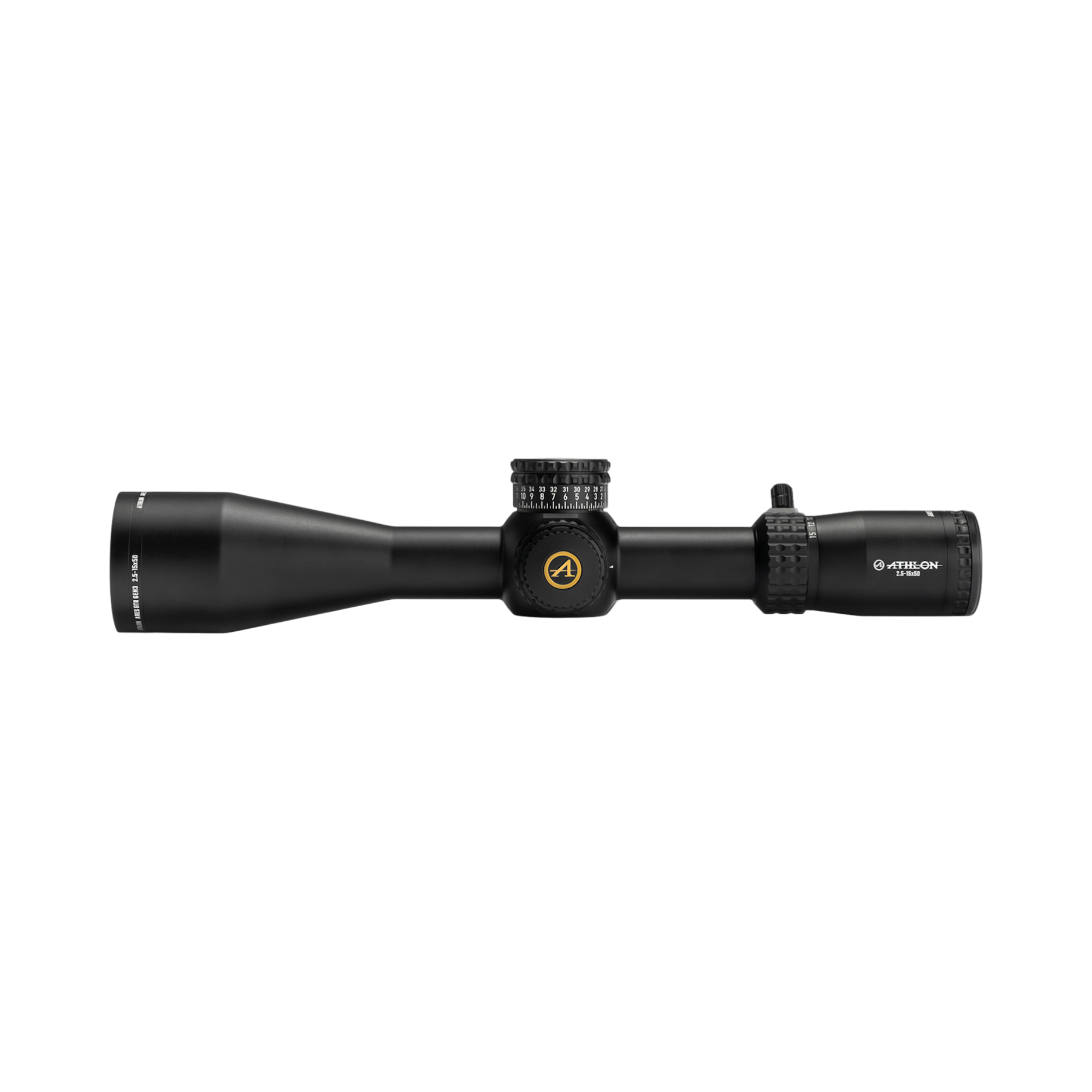 Athlon Ares BTR GEN2J HD 2.5-15x50 APLR13 FFP IR MOA Reticle (212014J)